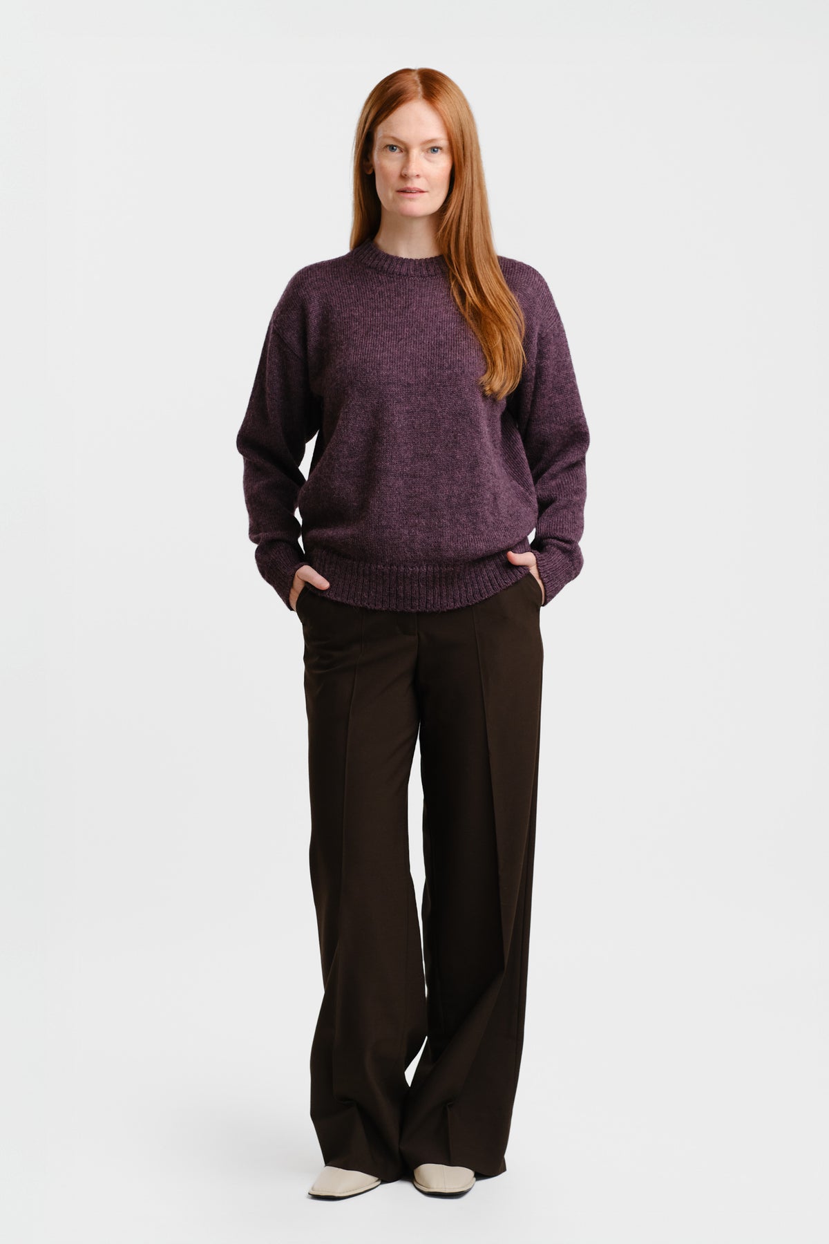 TOASTY sweater, grape