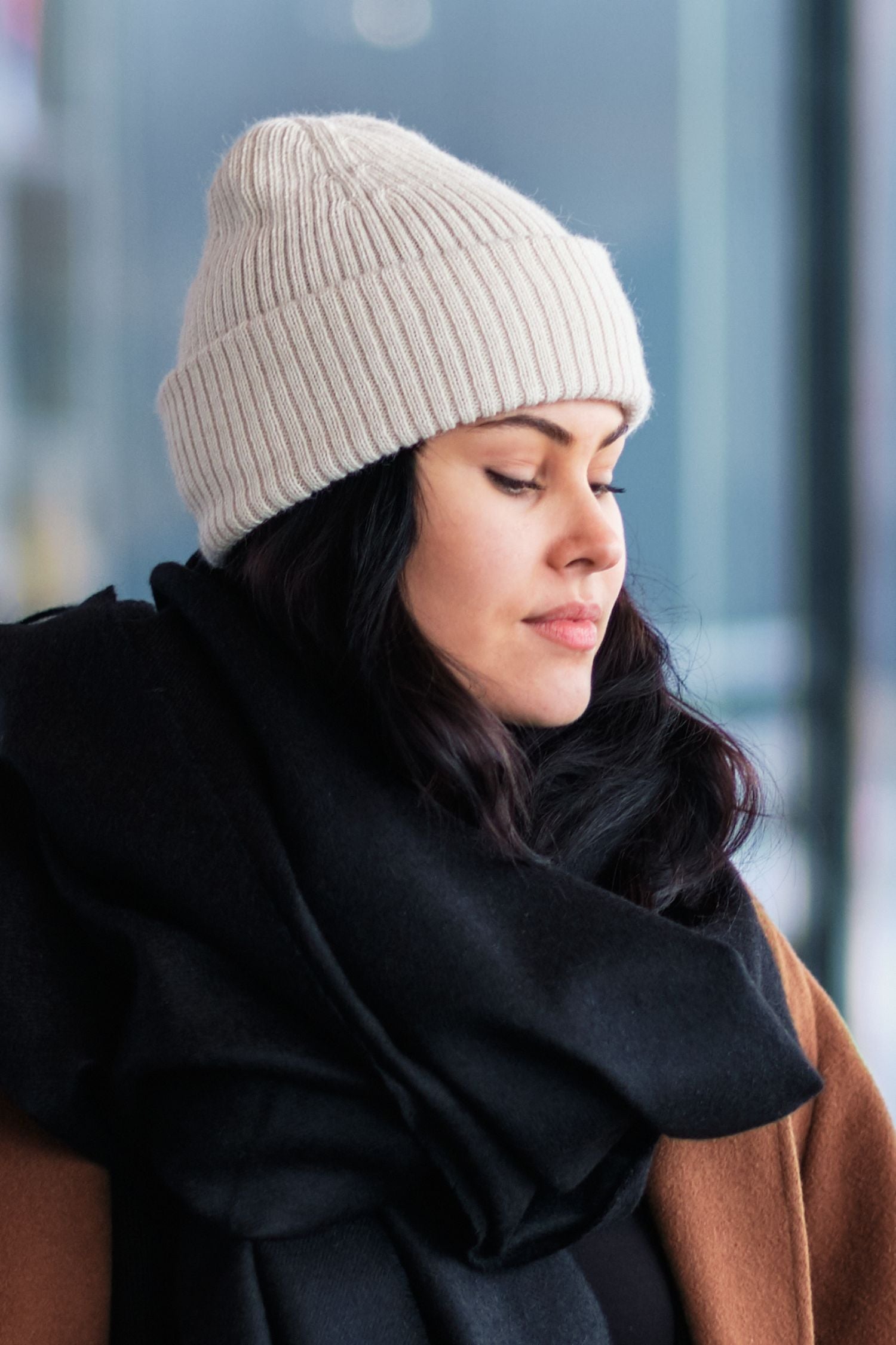 Fold Beanie Off White
