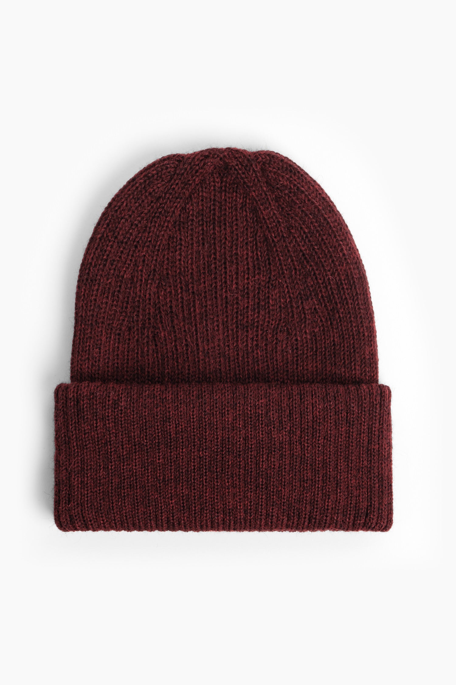 Fold Beanie Burgundy