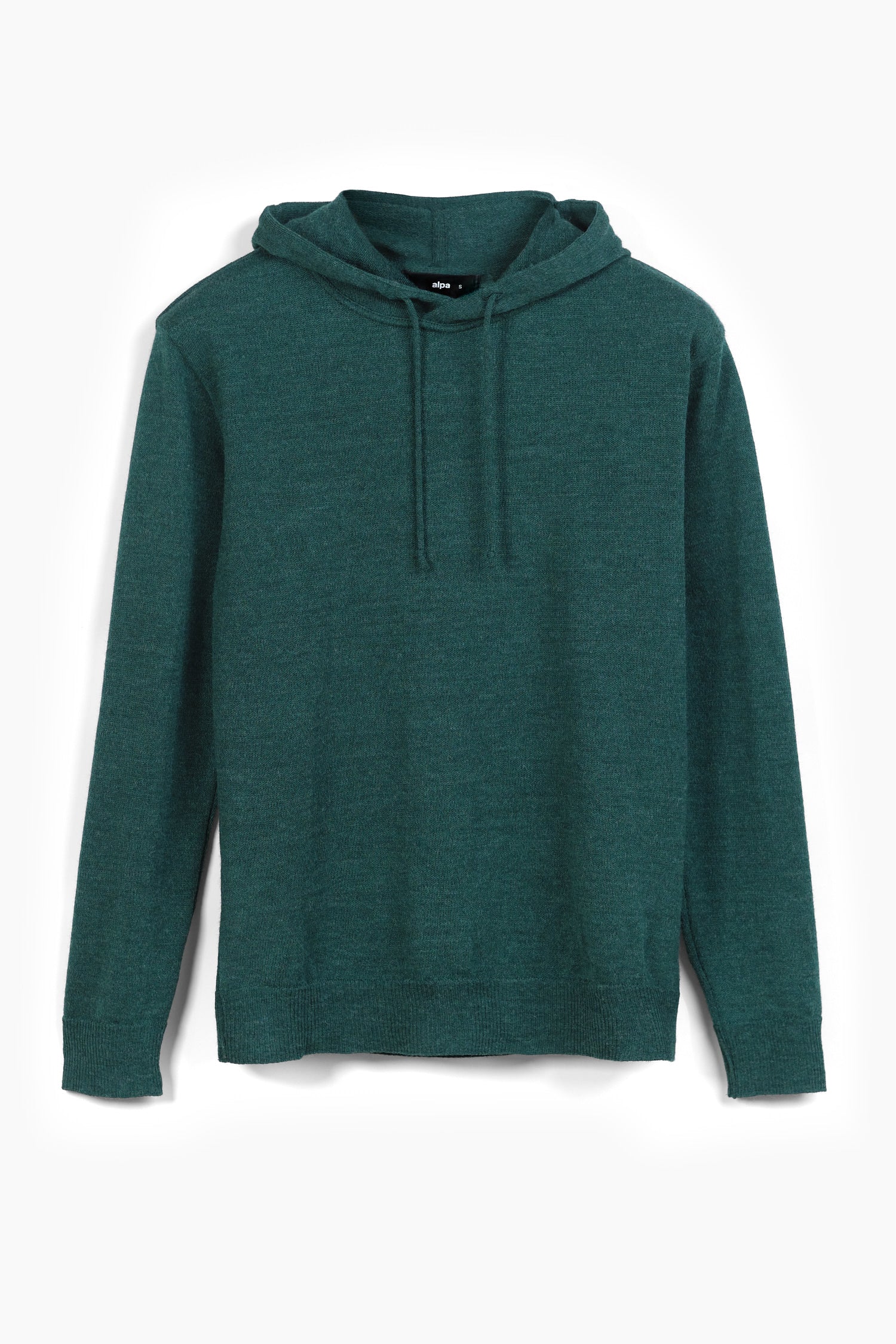 Hoodie Hooded Sweater Deep Green