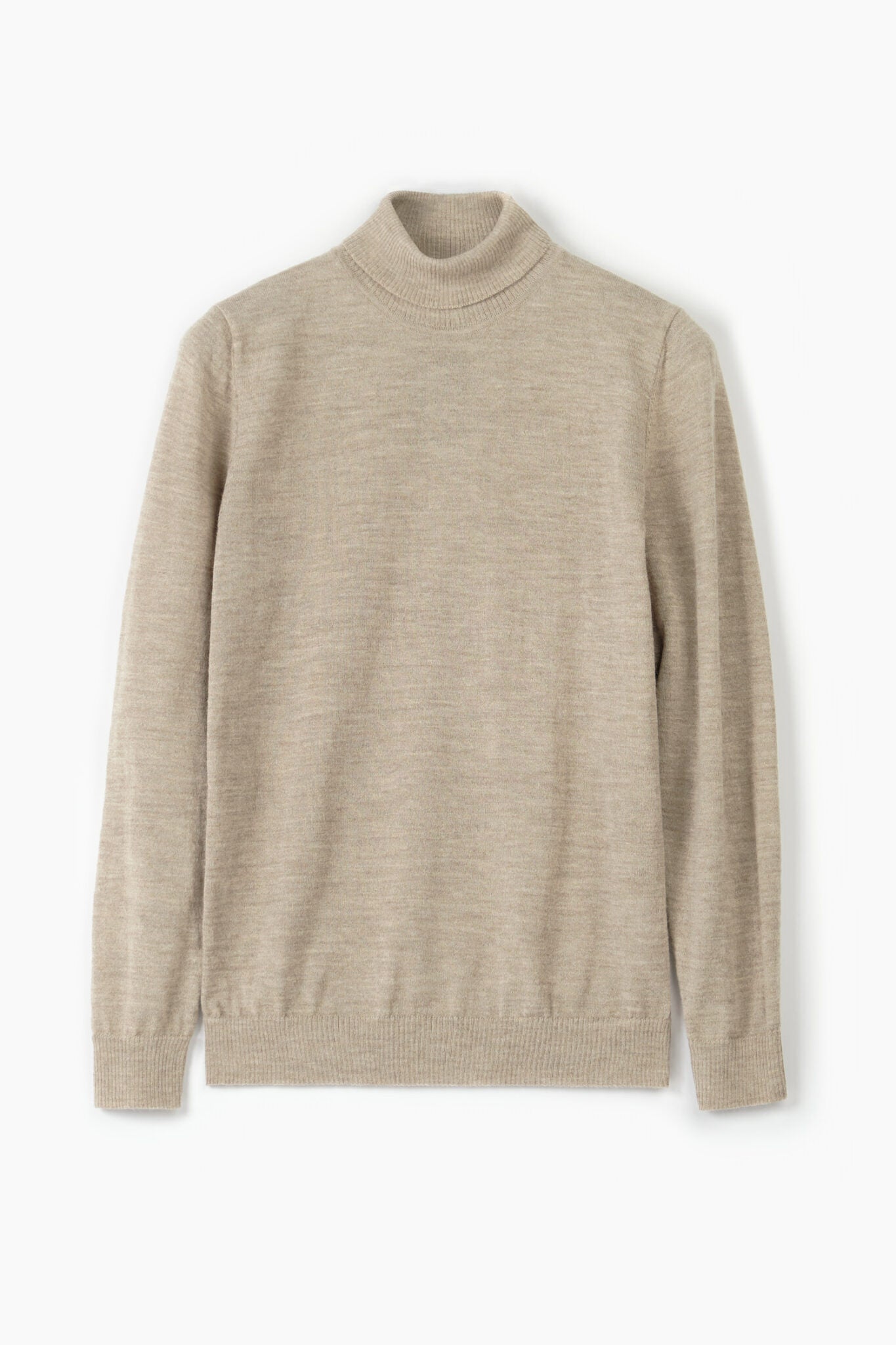 Turtleneck Greige Roll Neck