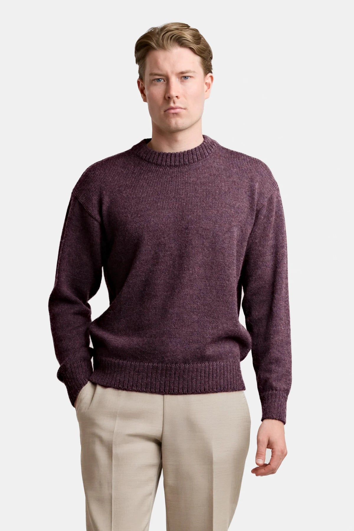 TOASTY sweater, grape