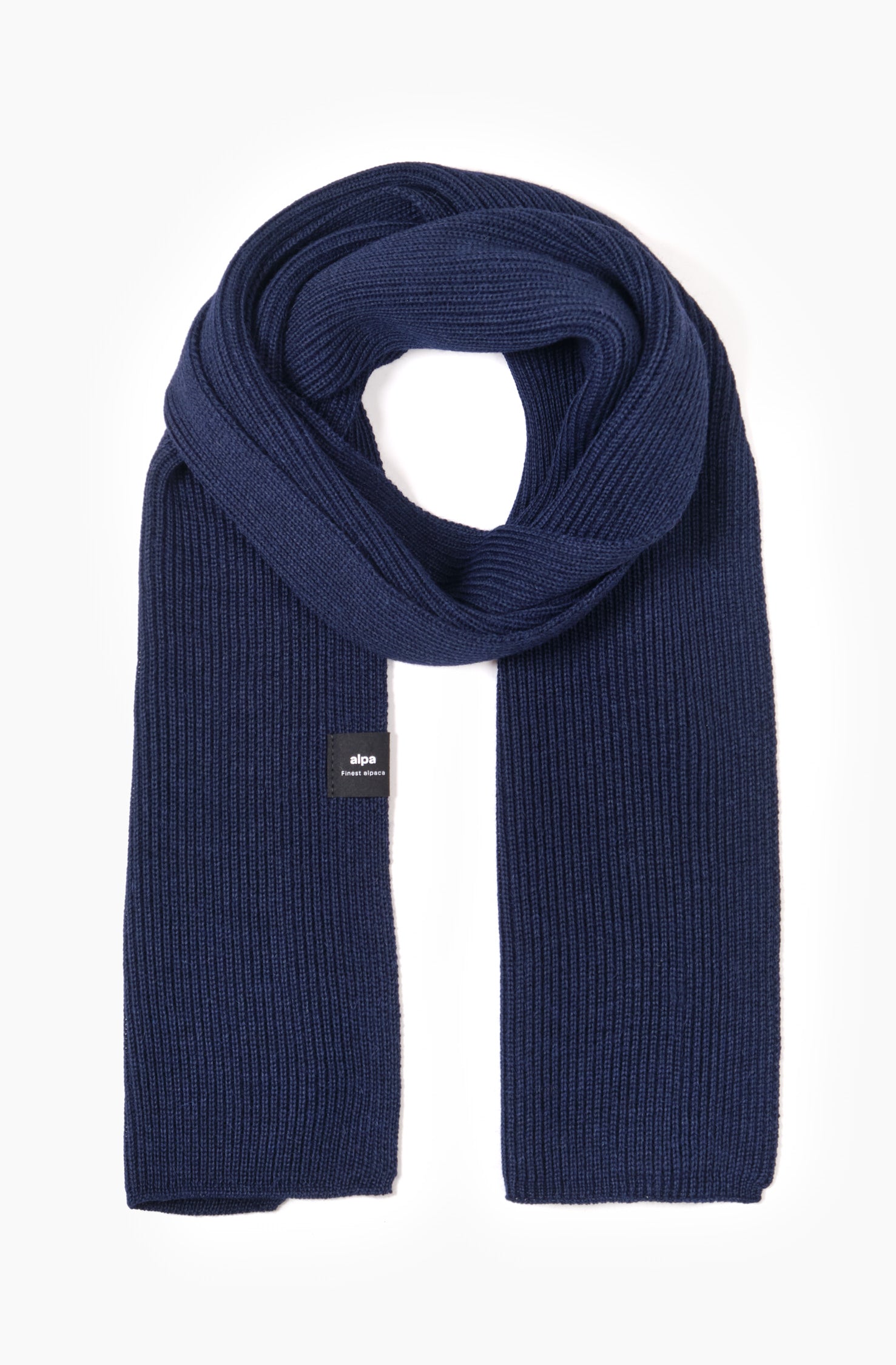 Avenue scarf, navy | Alpa