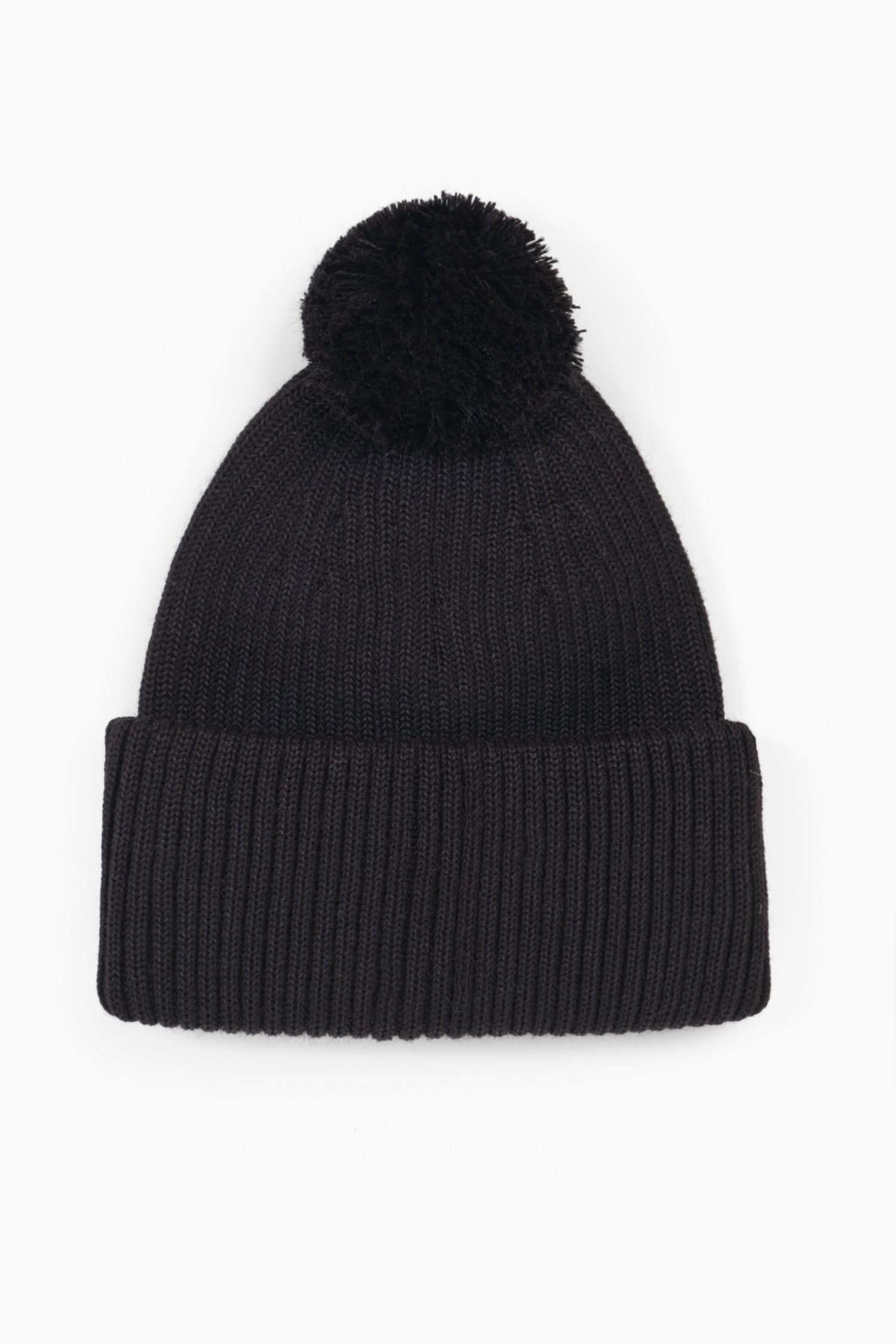Bun Beanie Black