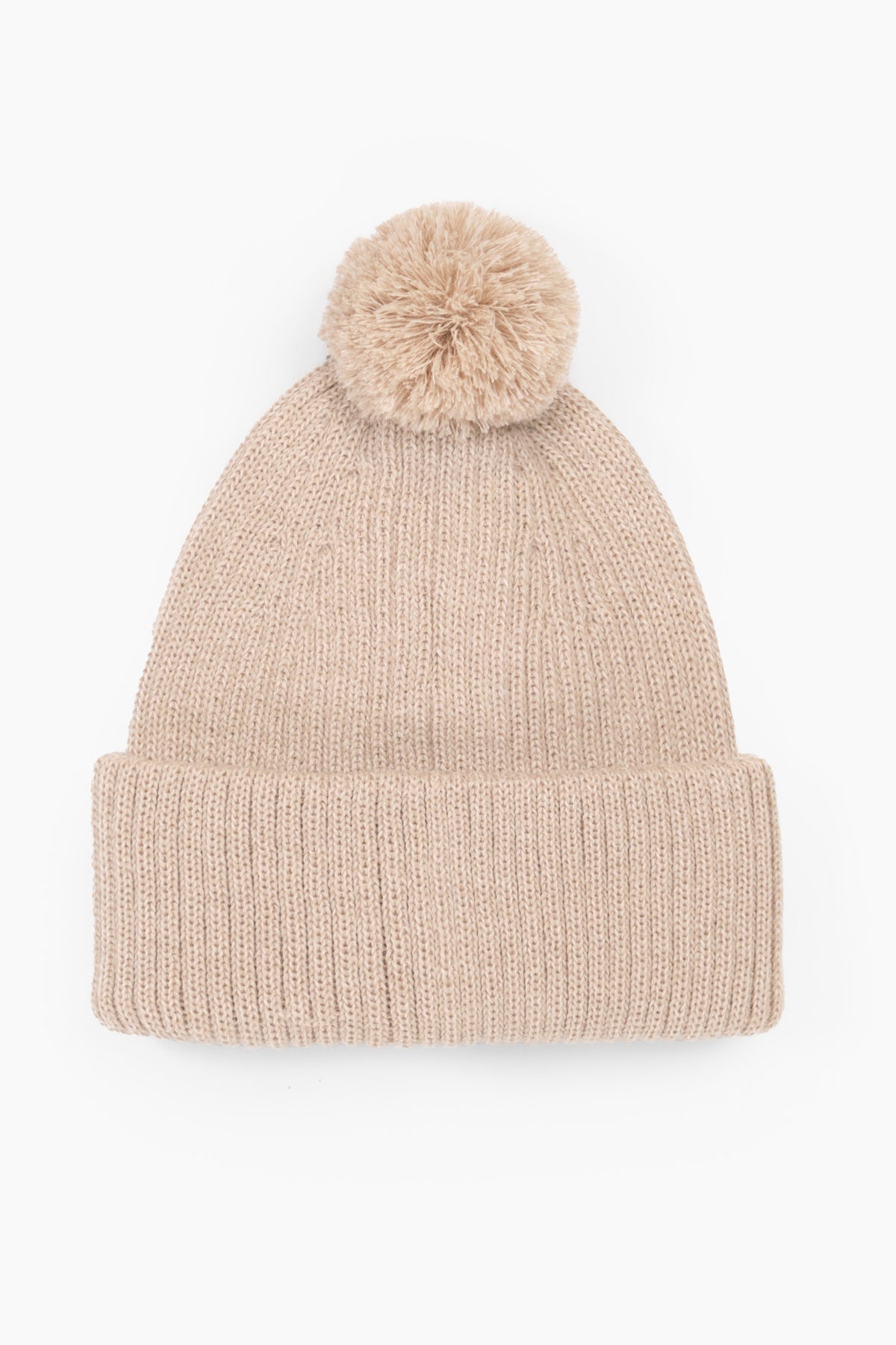 Bun Beanie Beige