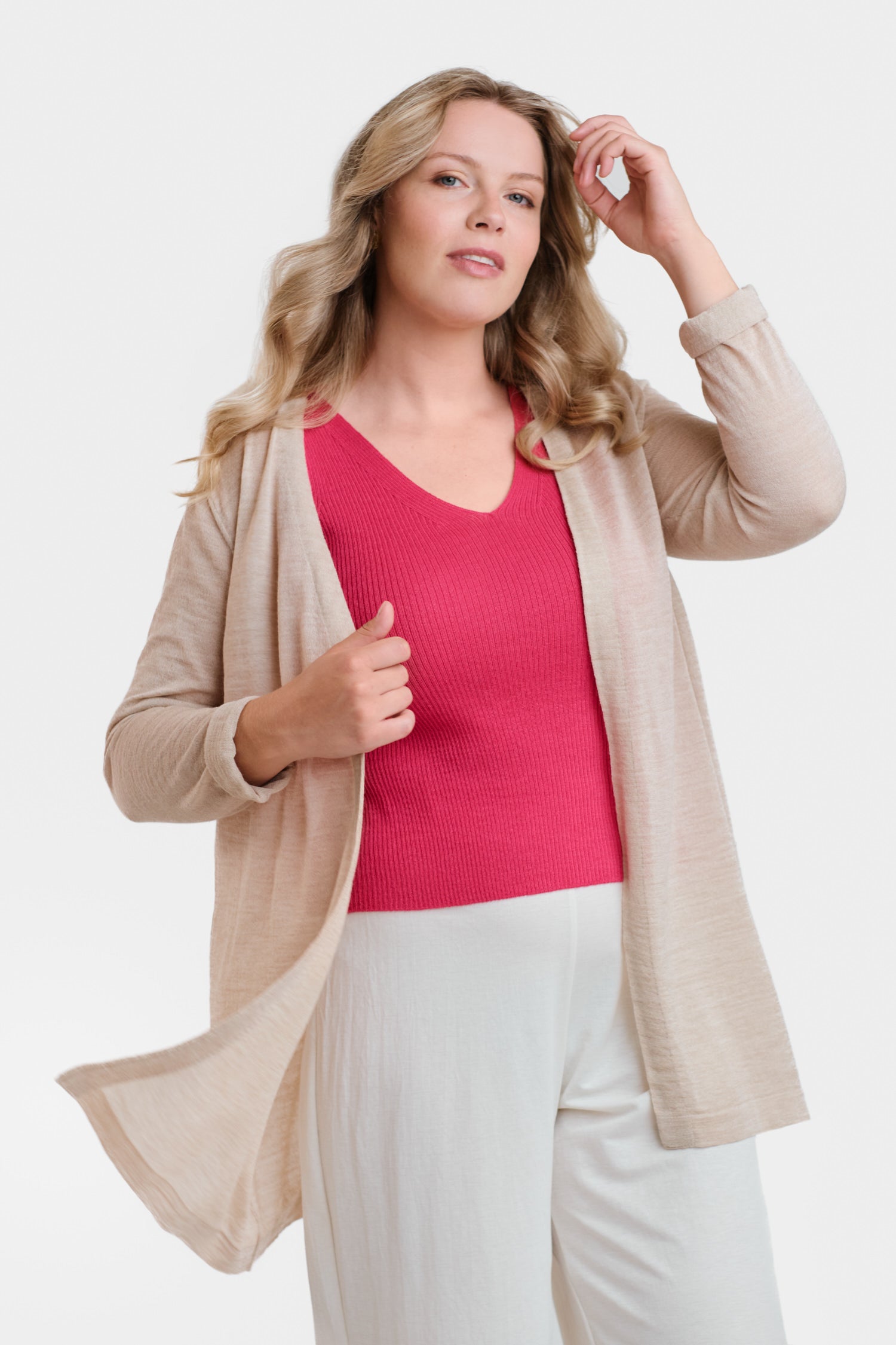 Breeze Cardigan Beige