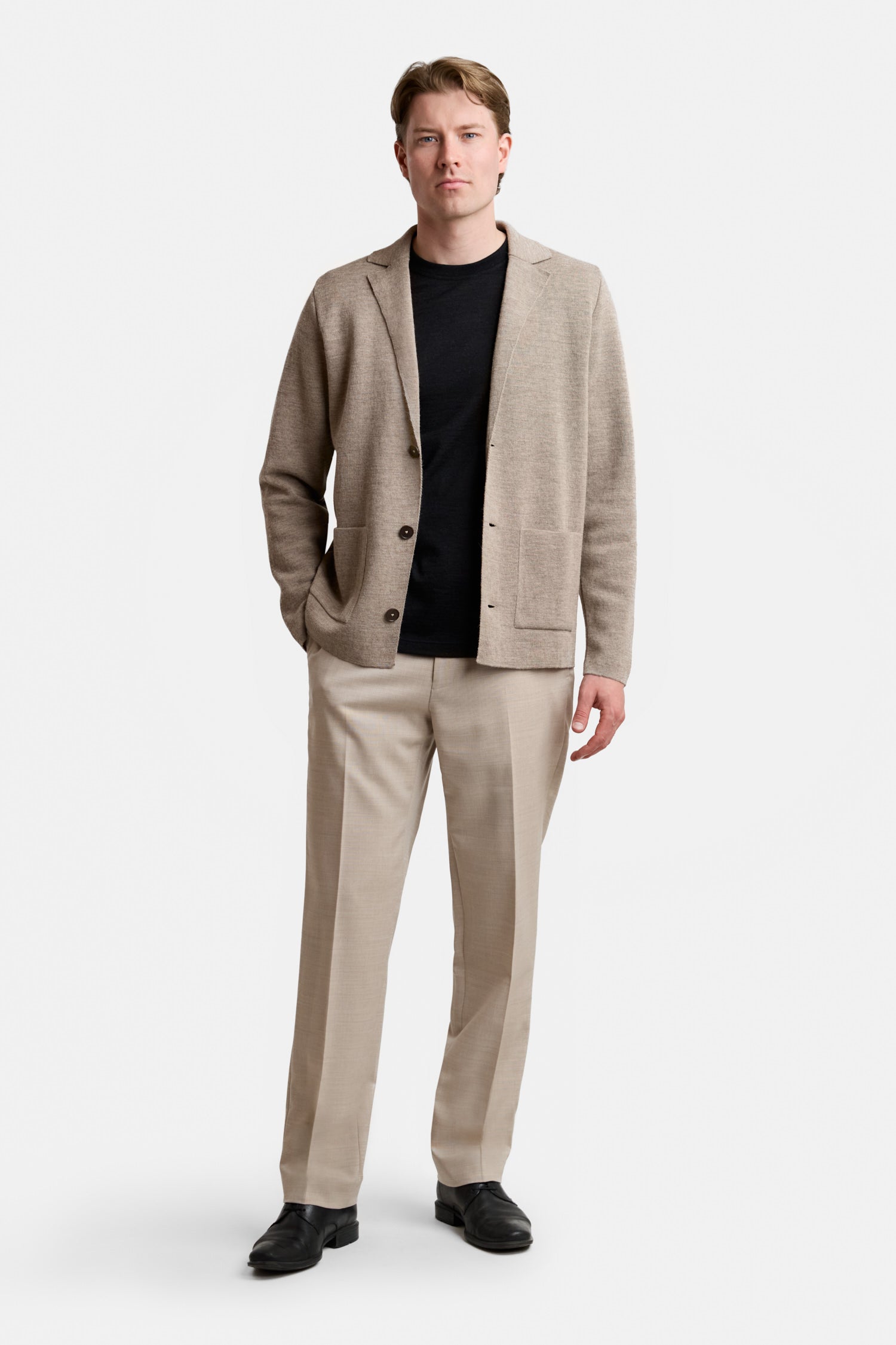 BLAZE cardigan, greige