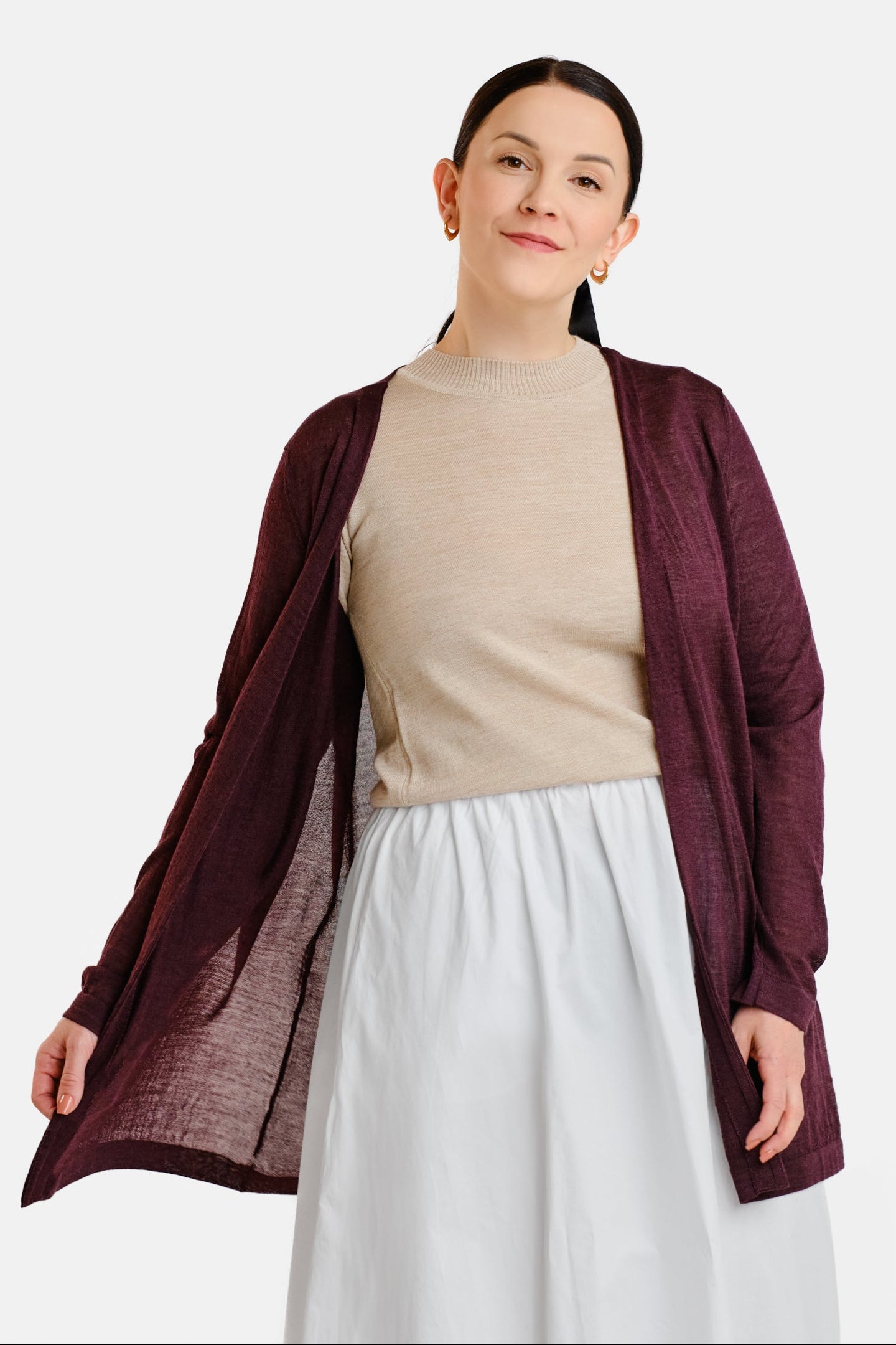 Breeze Cardigan Fig