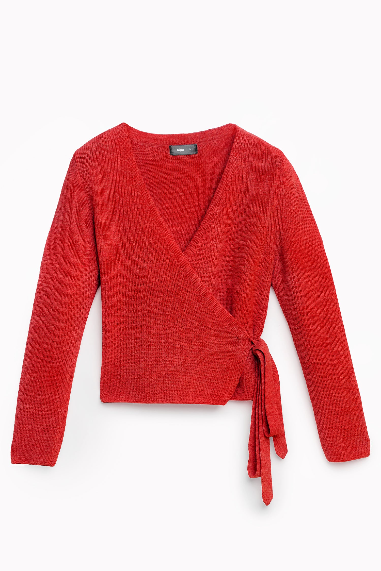 Calm Cardigan Cadmium Red