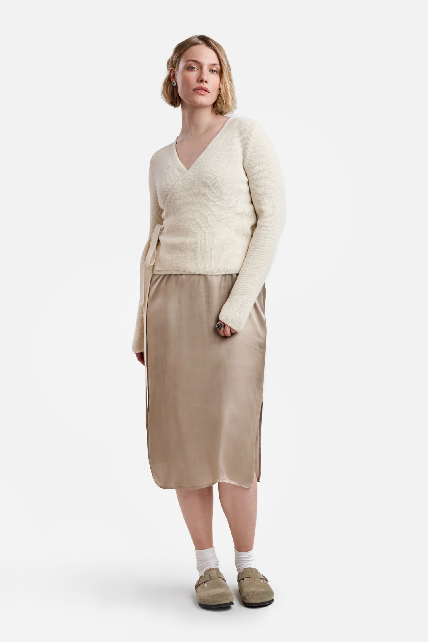 CALM cardigan, off-white