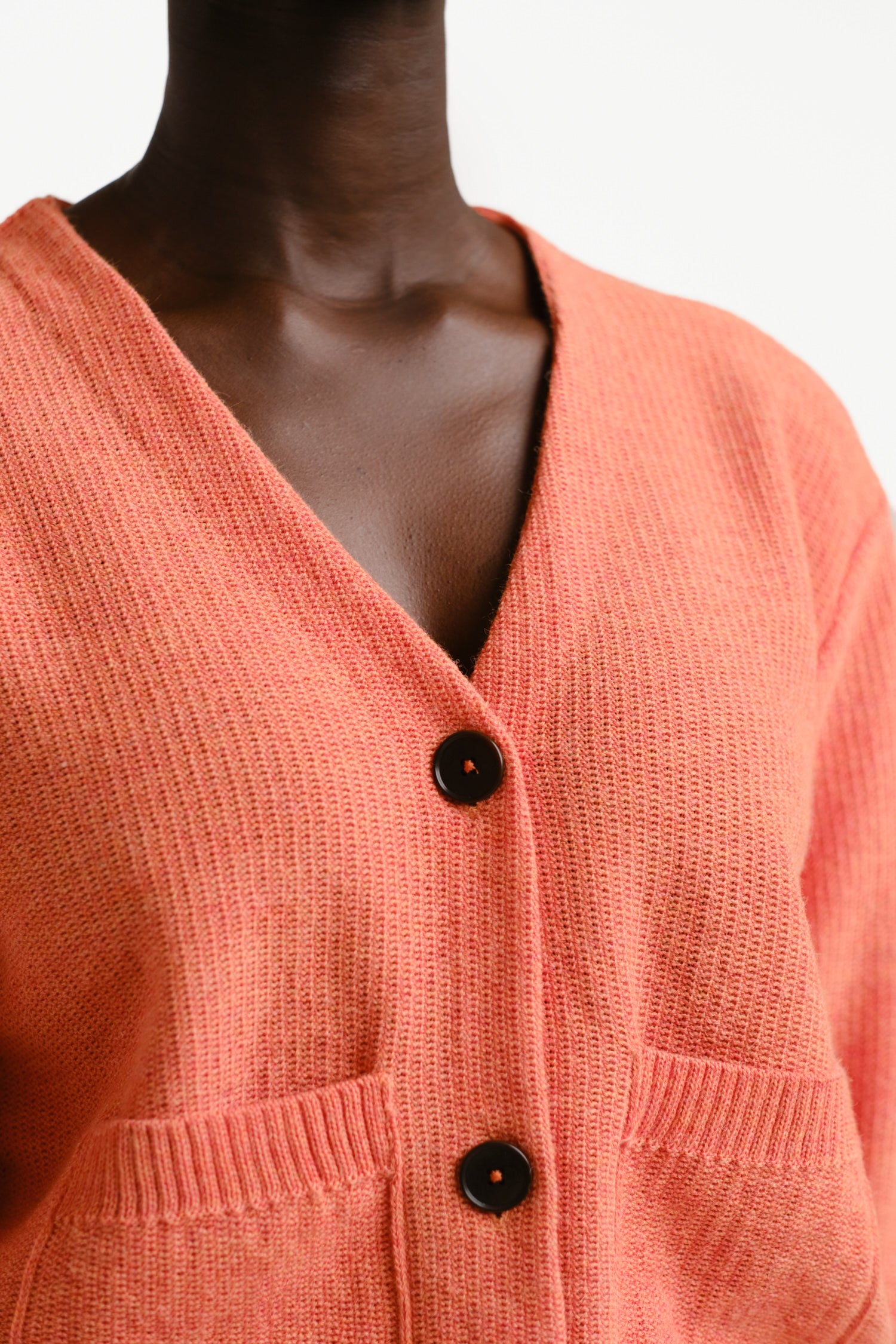 Petiole Cardigan Peach