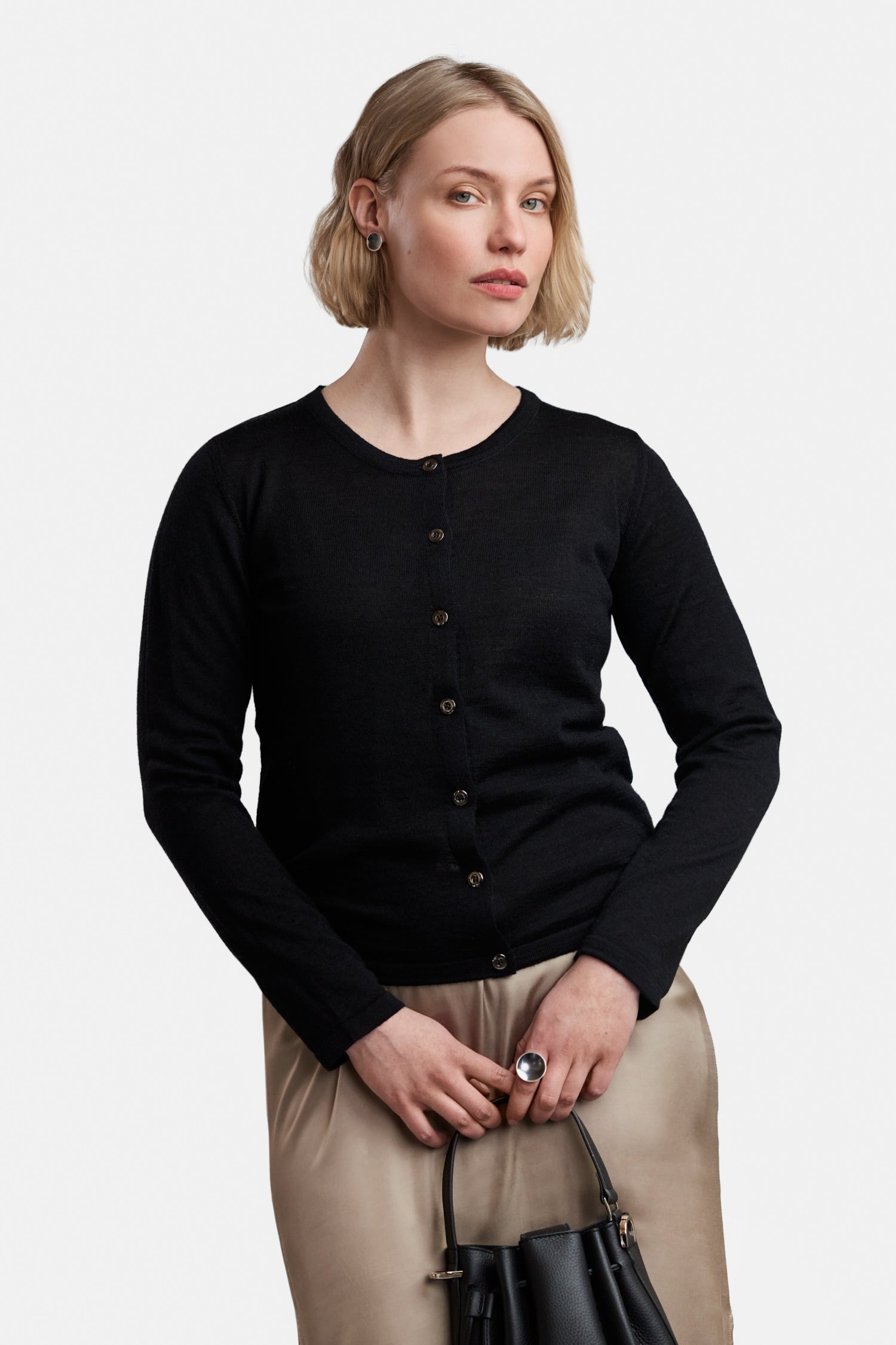 SERENE cardigan 2.0, black