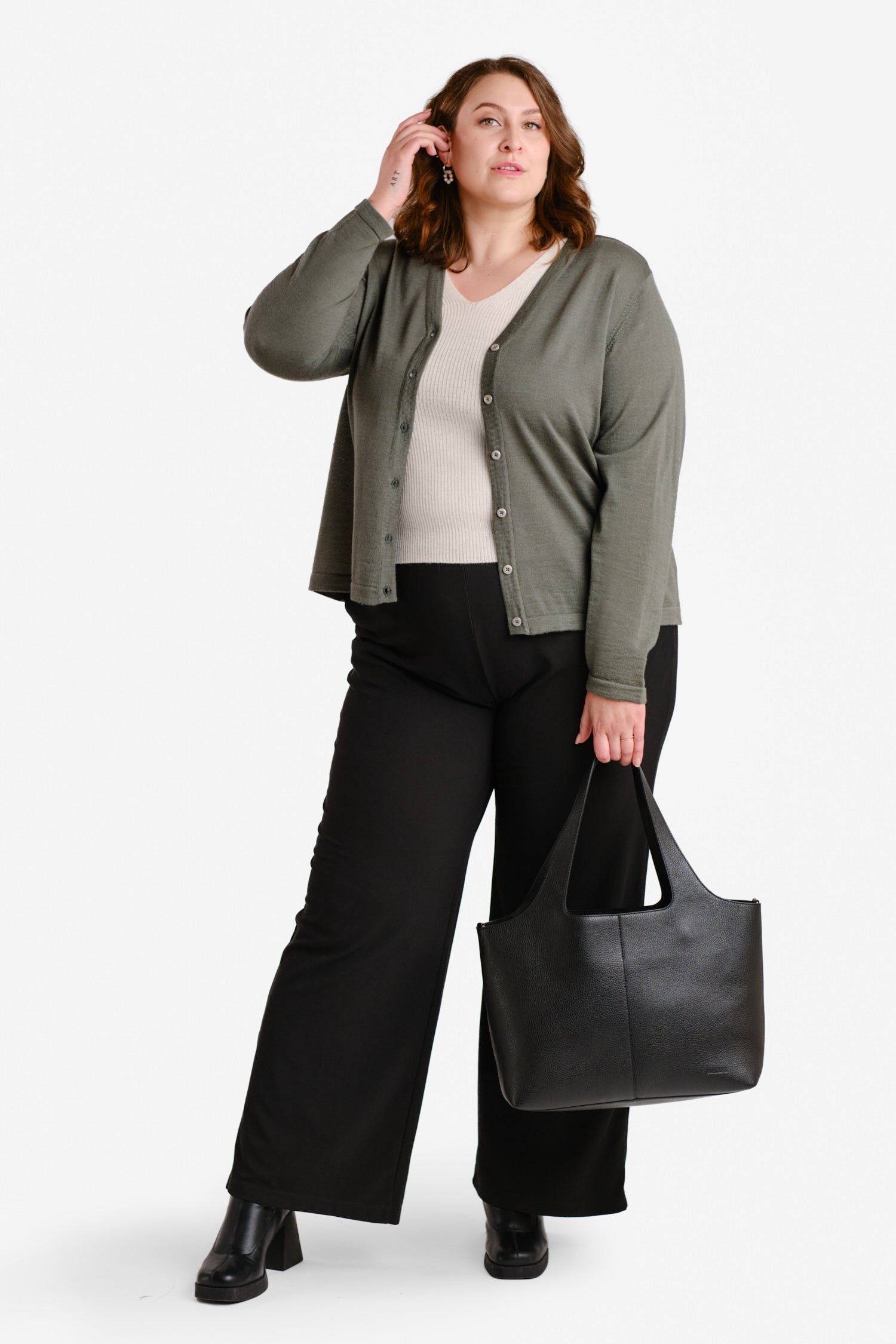 Silent Cardigan Khaki
