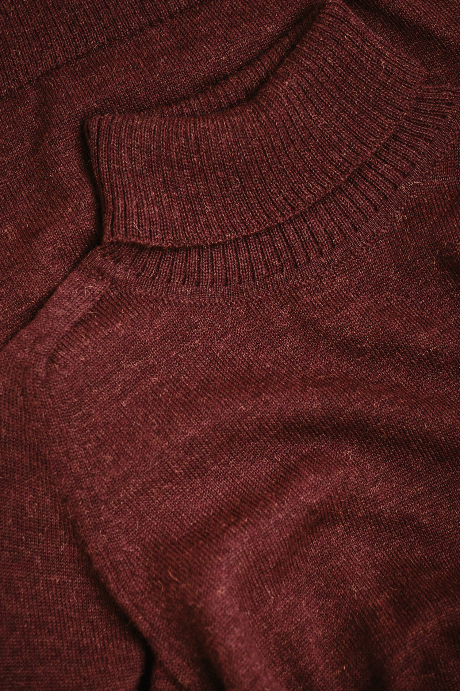 Cozy Maxi Dress Bordeaux