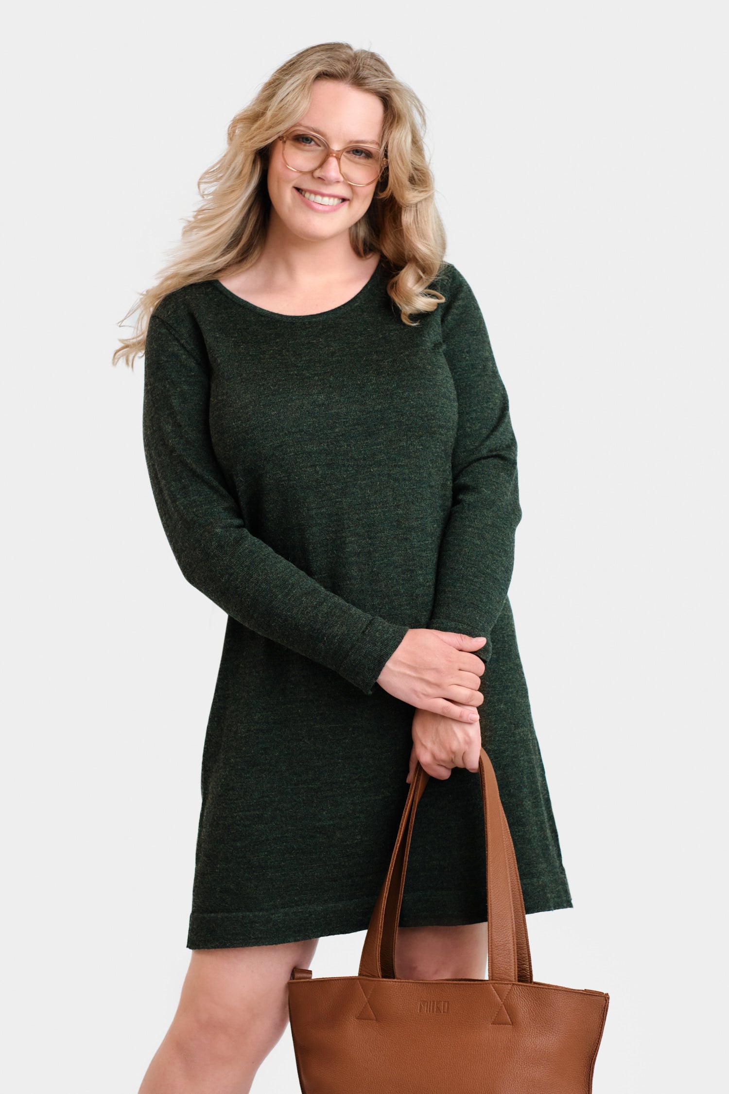 Moonlight Dress Dark Green