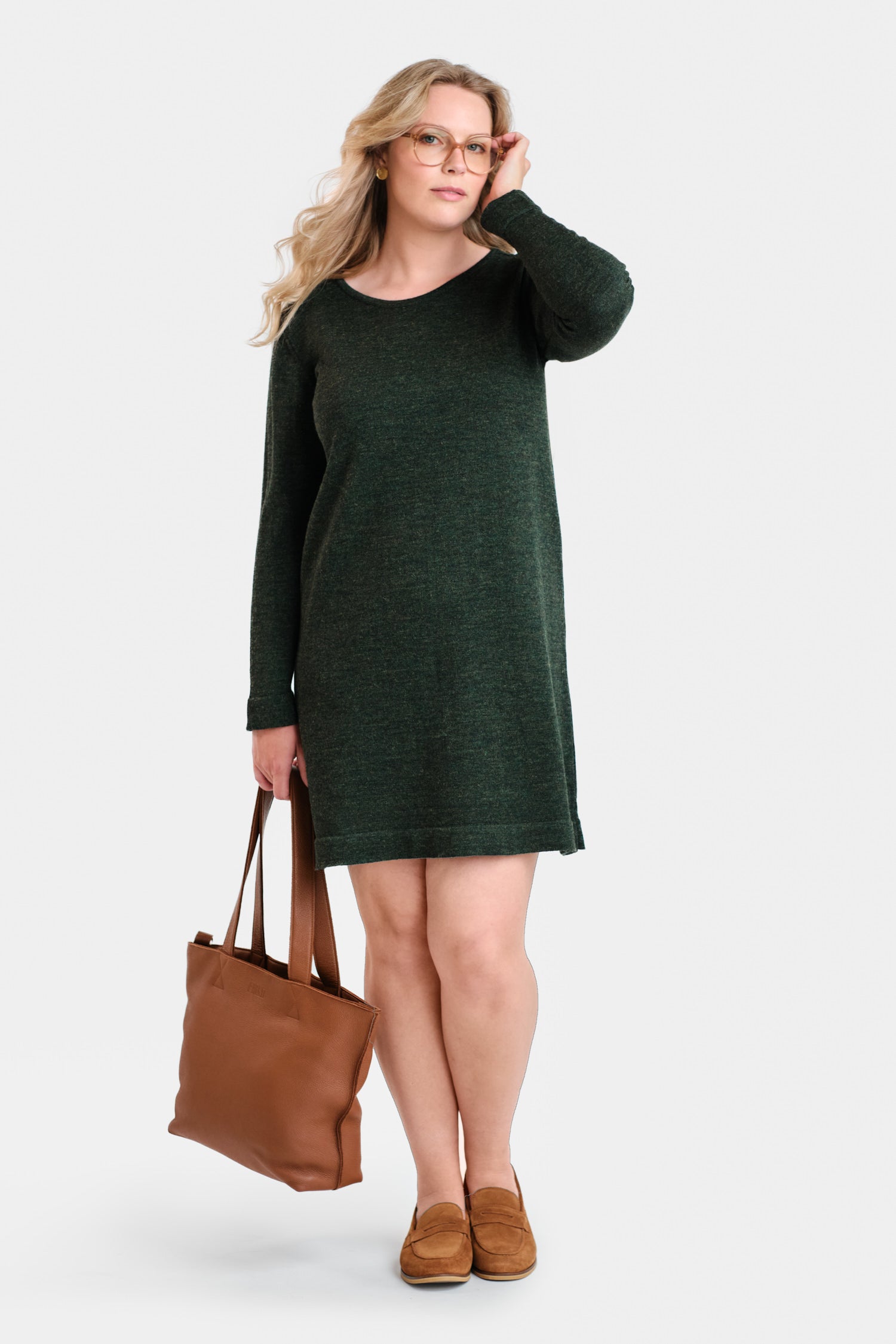 Moonlight Dress Dark Green