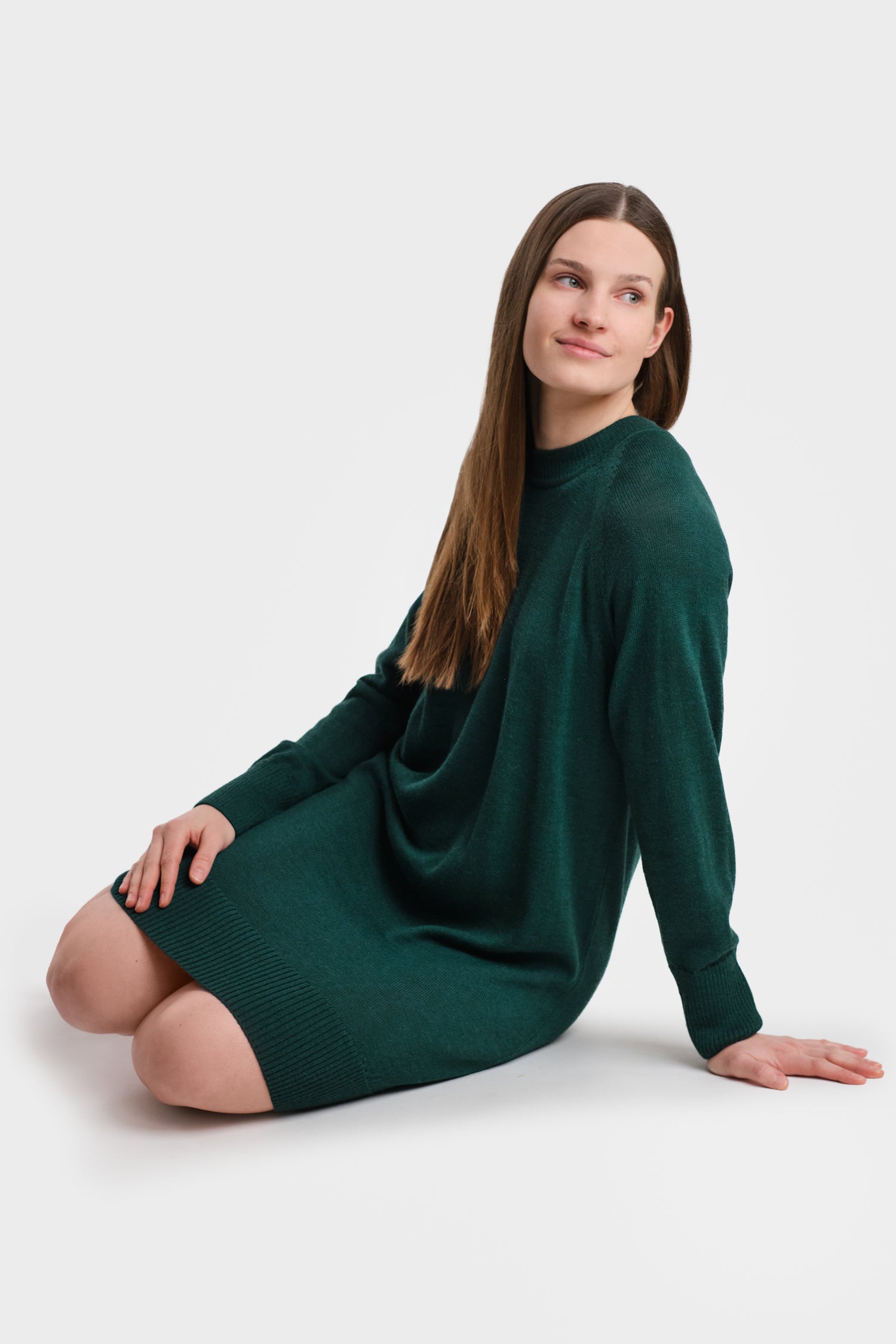 Shine Dress Dark Teal