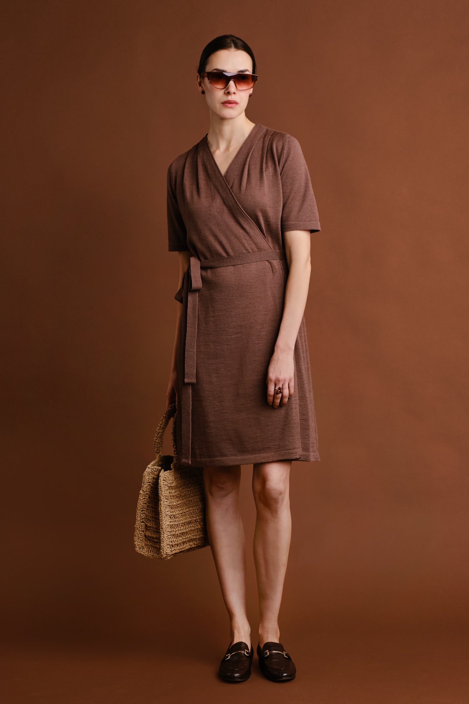Twine Dress Cacao_32719