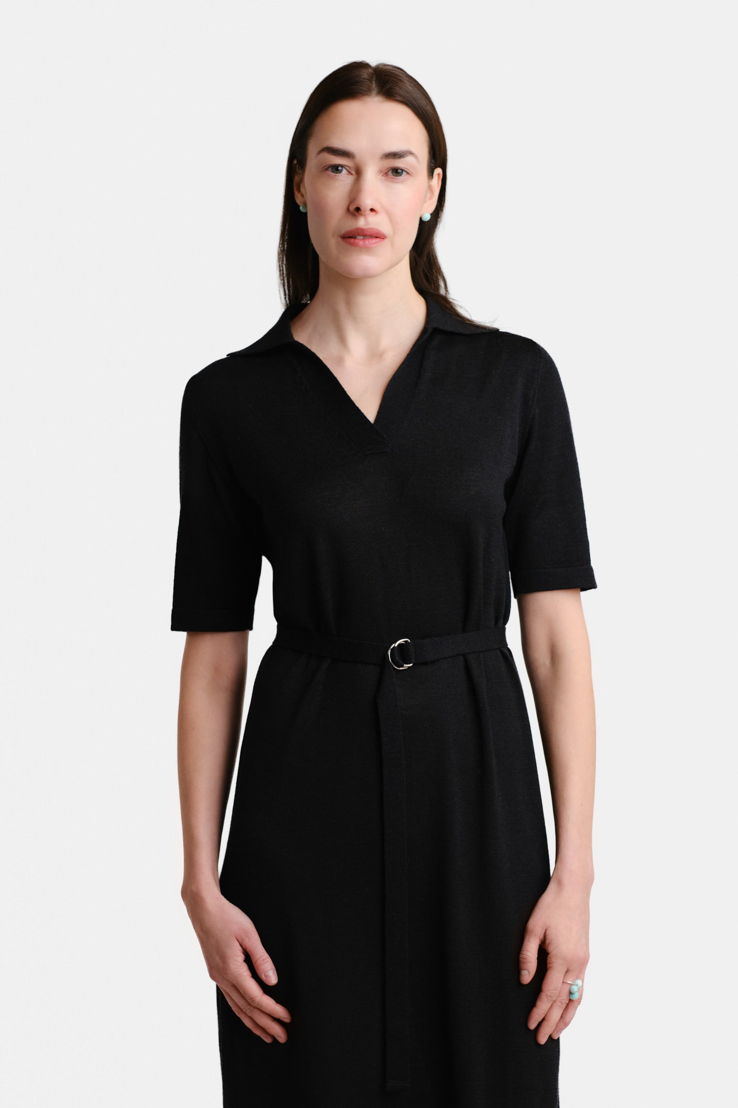 Voyage Knitted Dress Black