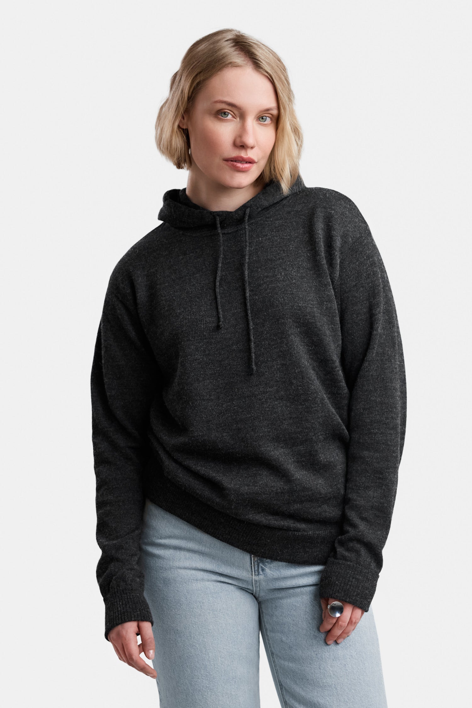 HOODIE pullover, charcoal