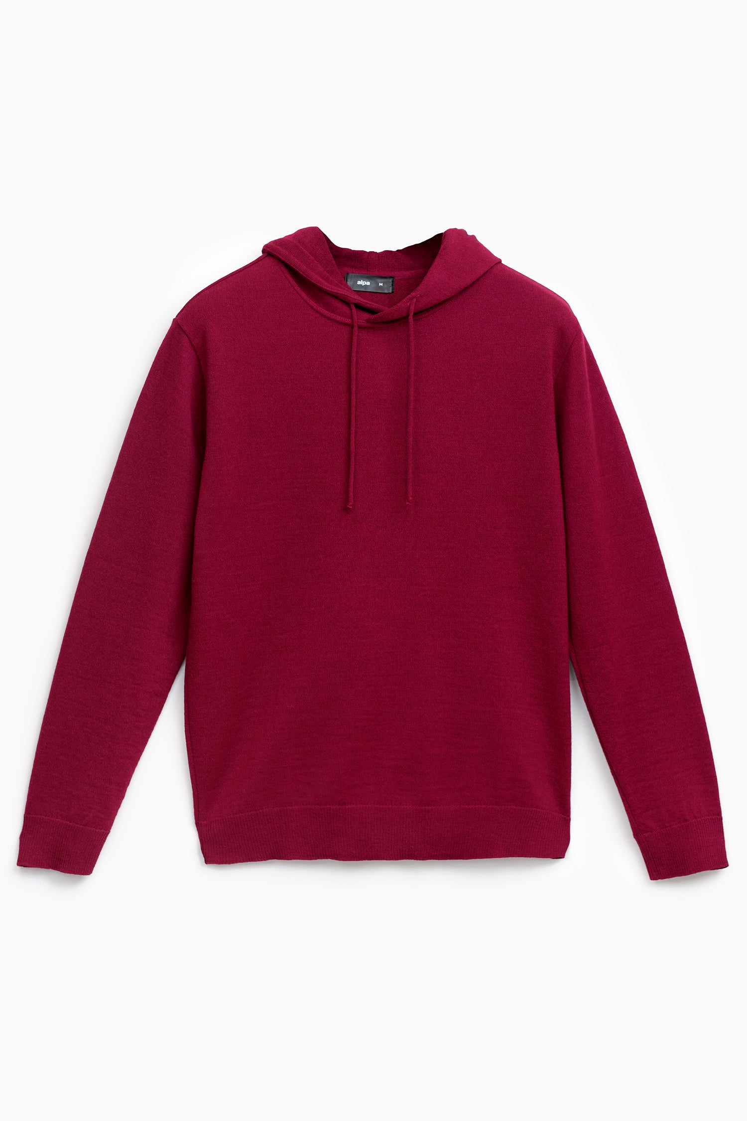 Alpacahoodie Cranberry Red Hoodie