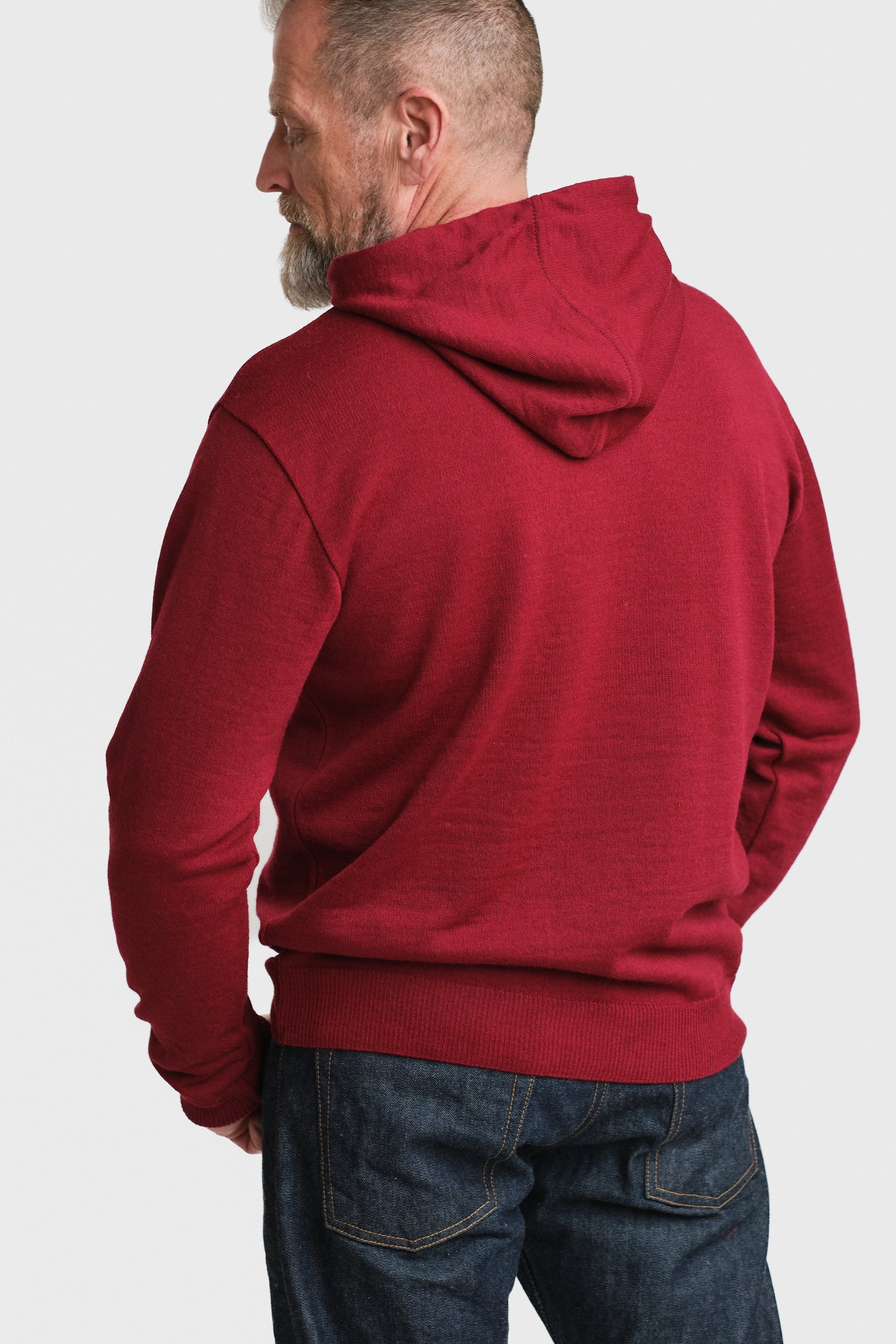 Alpacahoodie Cranberry Red Hoodie