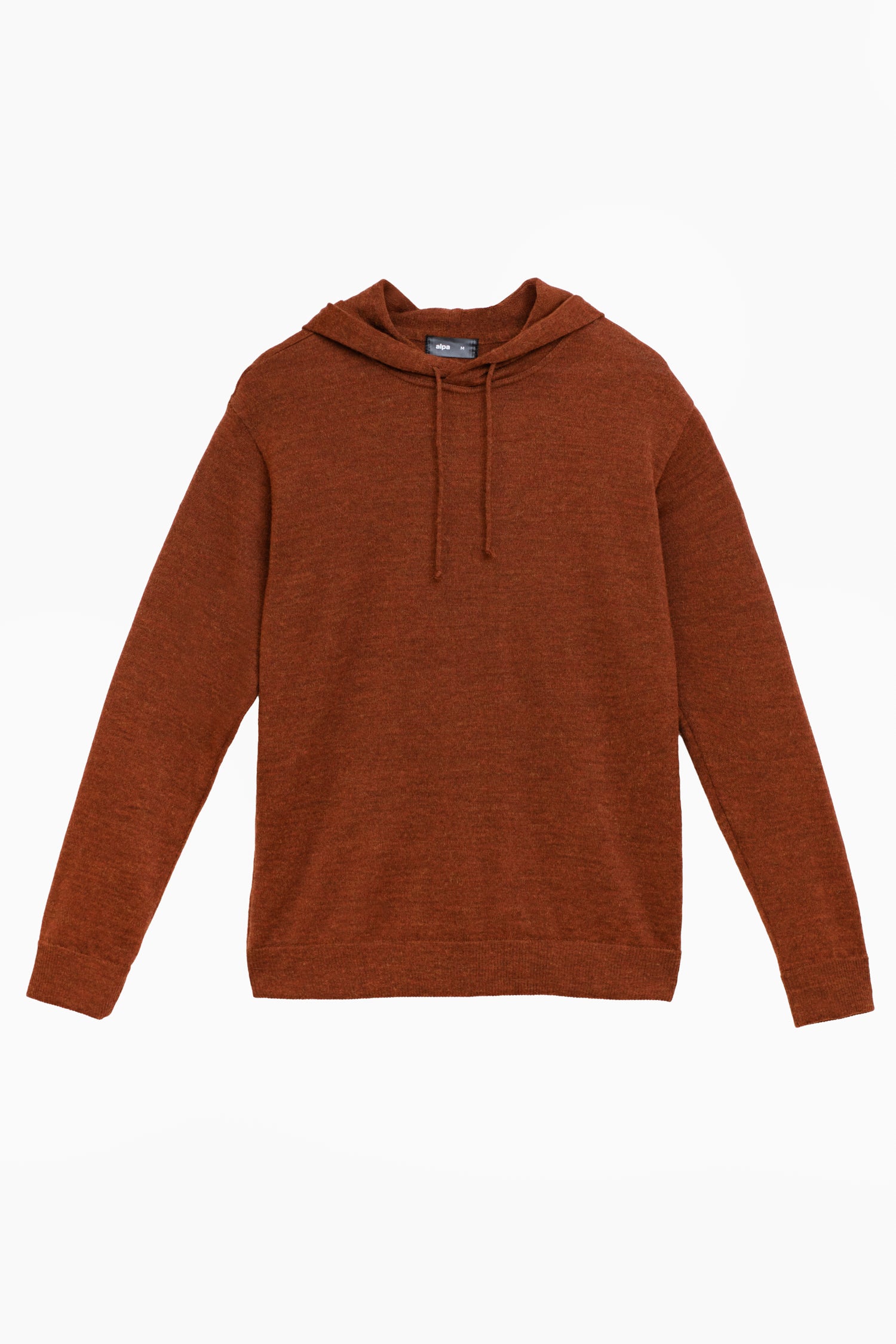 Hoodie Alpaca Hoodie Mahogany