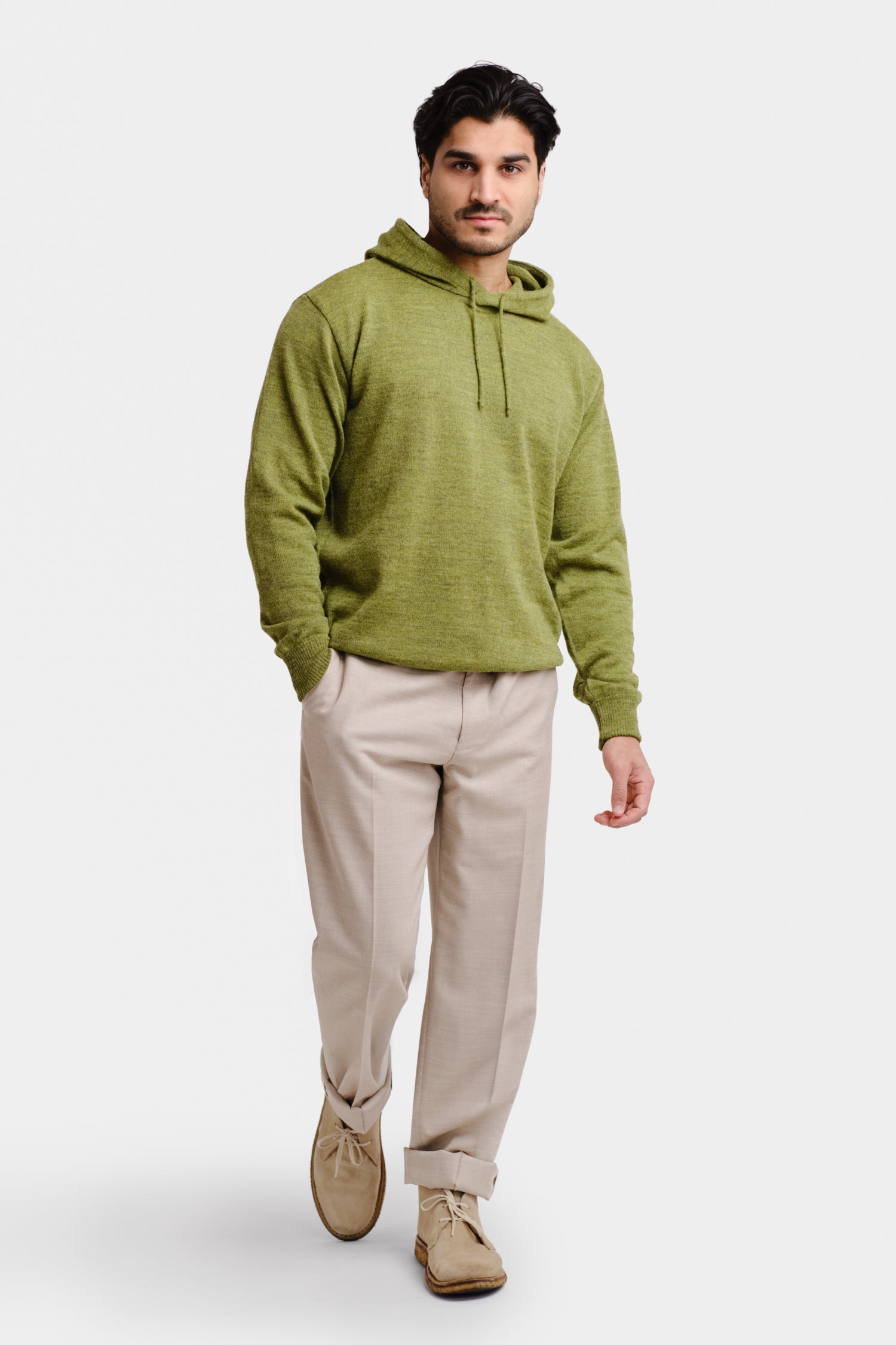Hoodie Alpaca Hoodie Pistachio