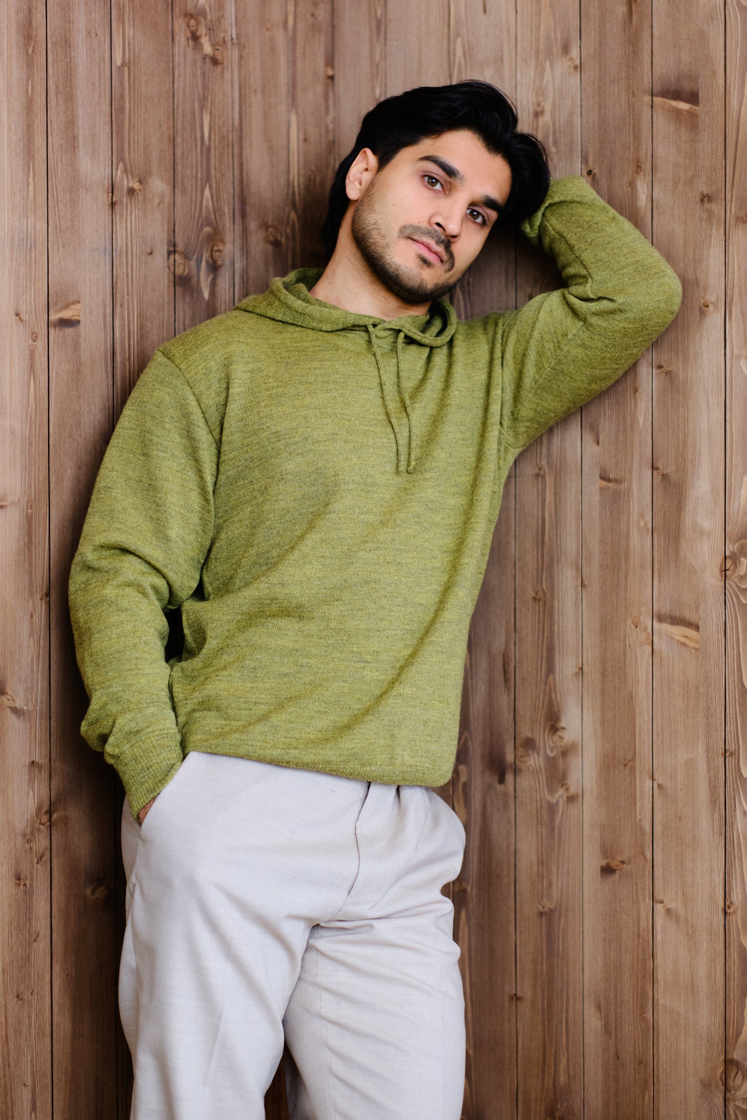 Hoodie Alpaca Hoodie Pistachio