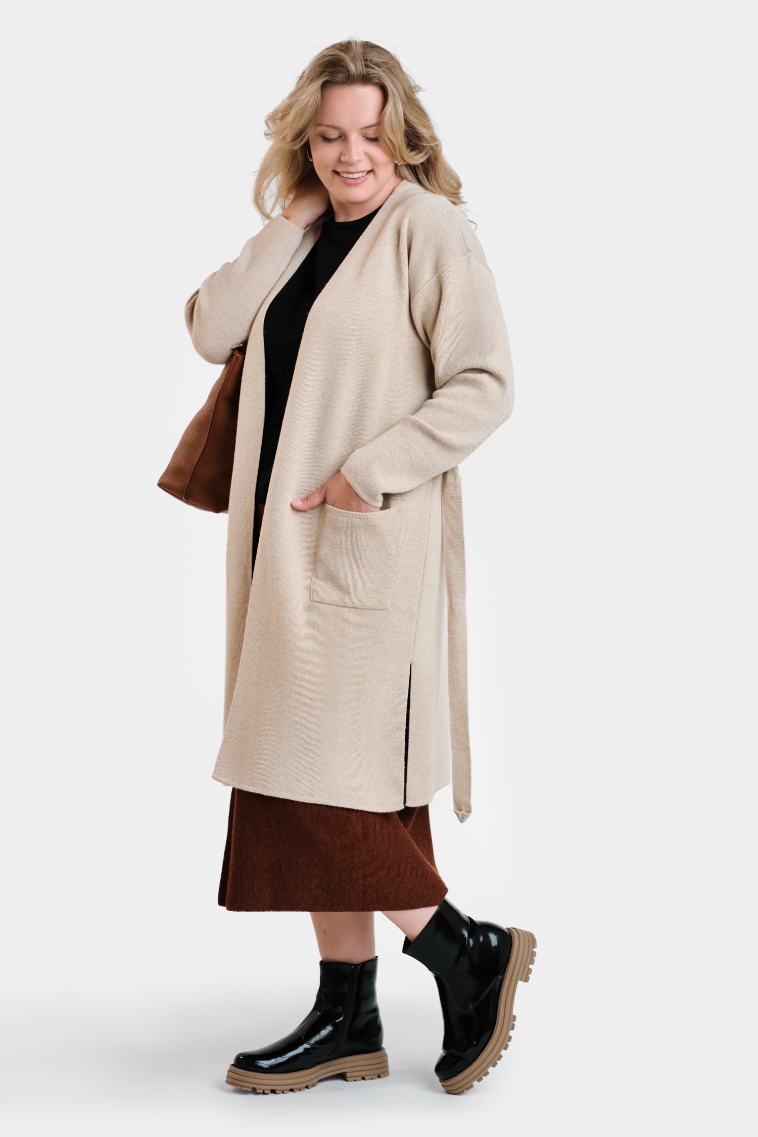 Cardigan Beige Forward