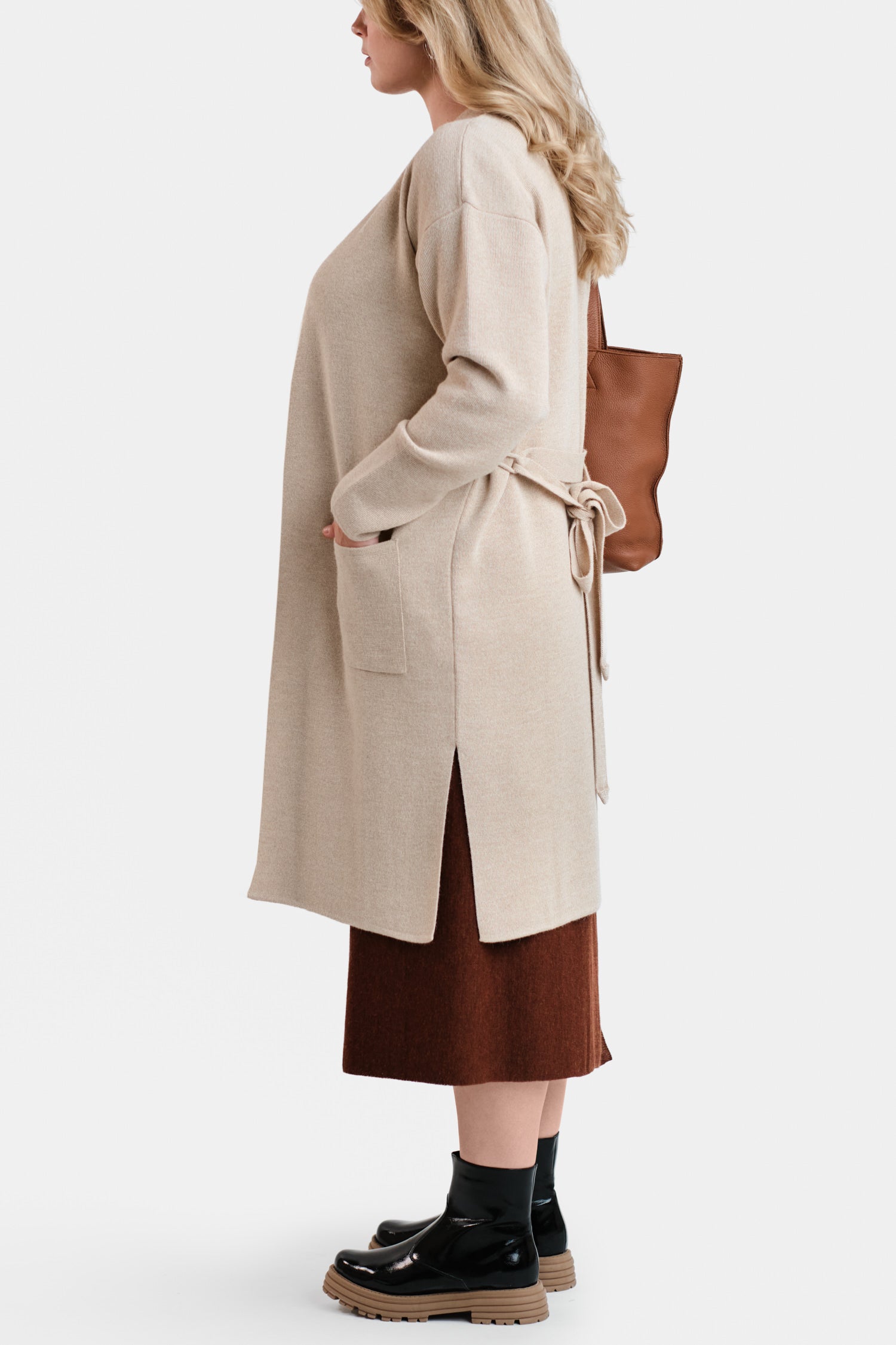Cardigan Beige Forward