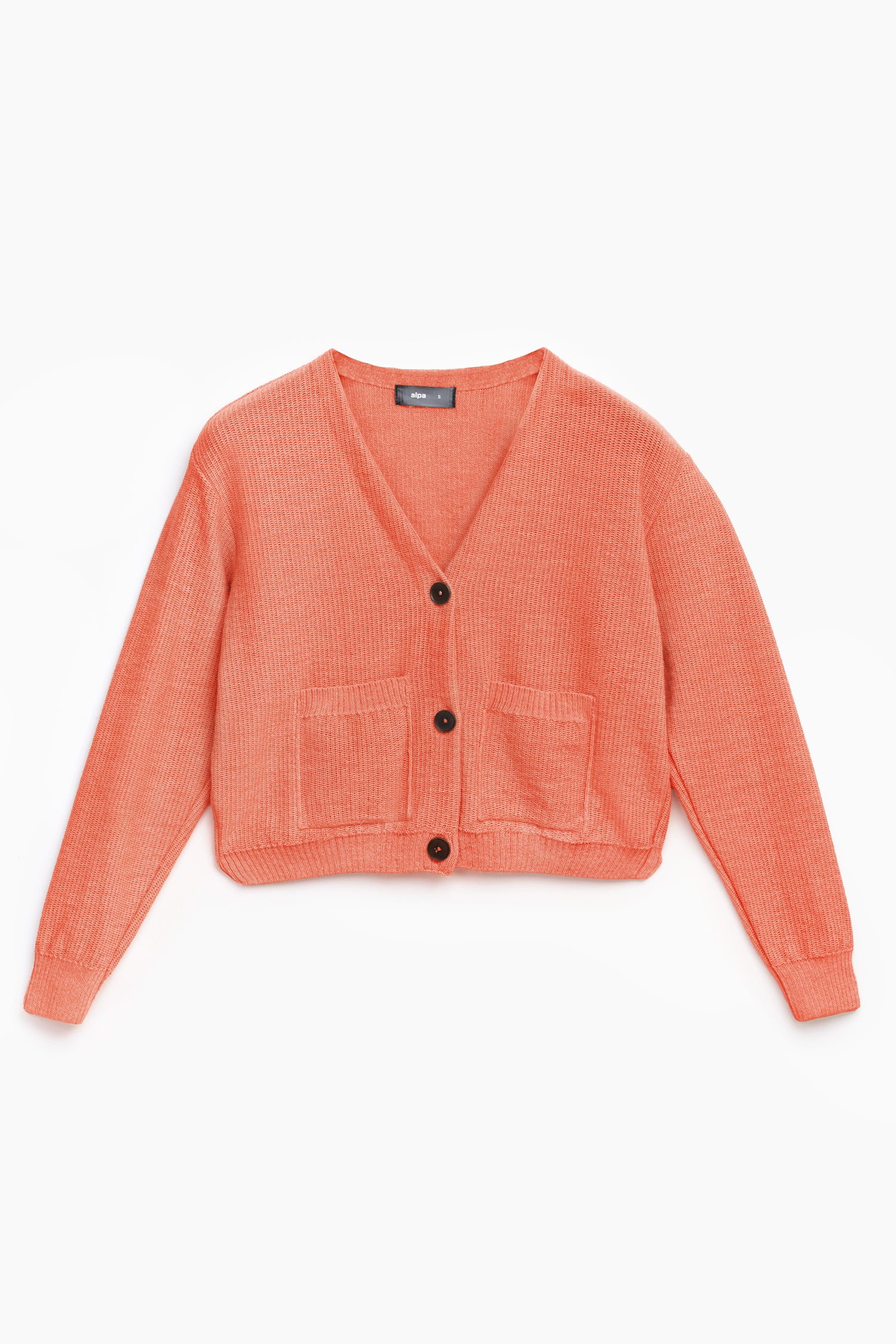 Petiole Cardigan Peach