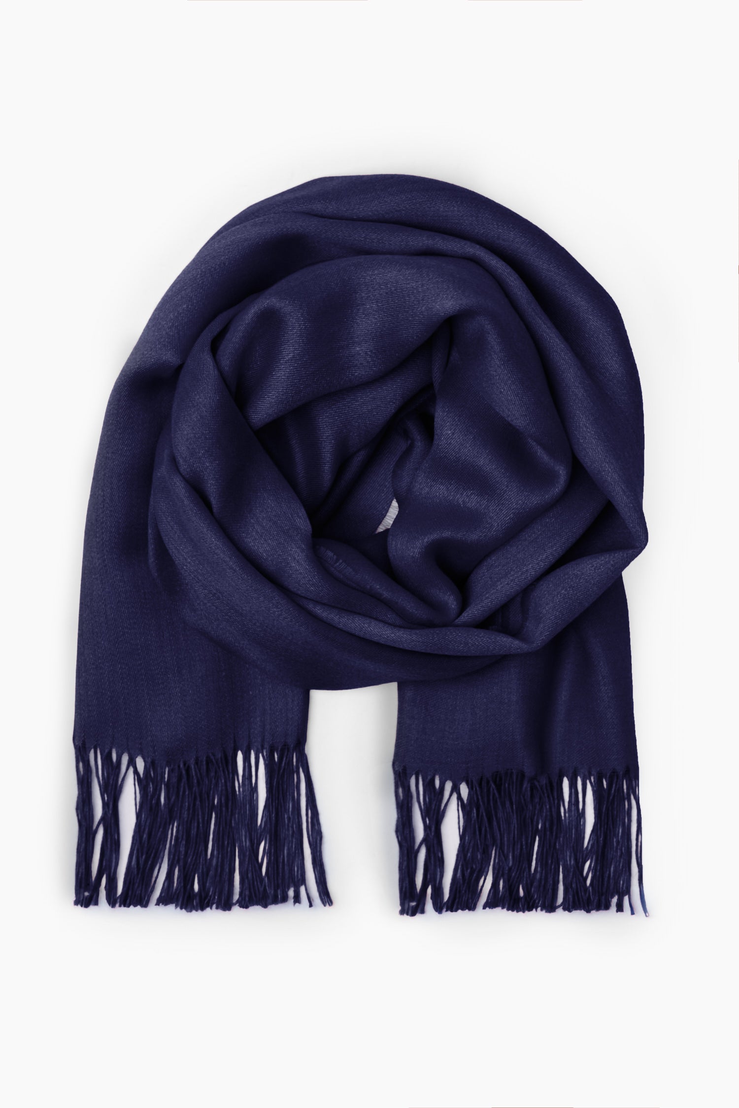 Whisper Satine Shawl Navy