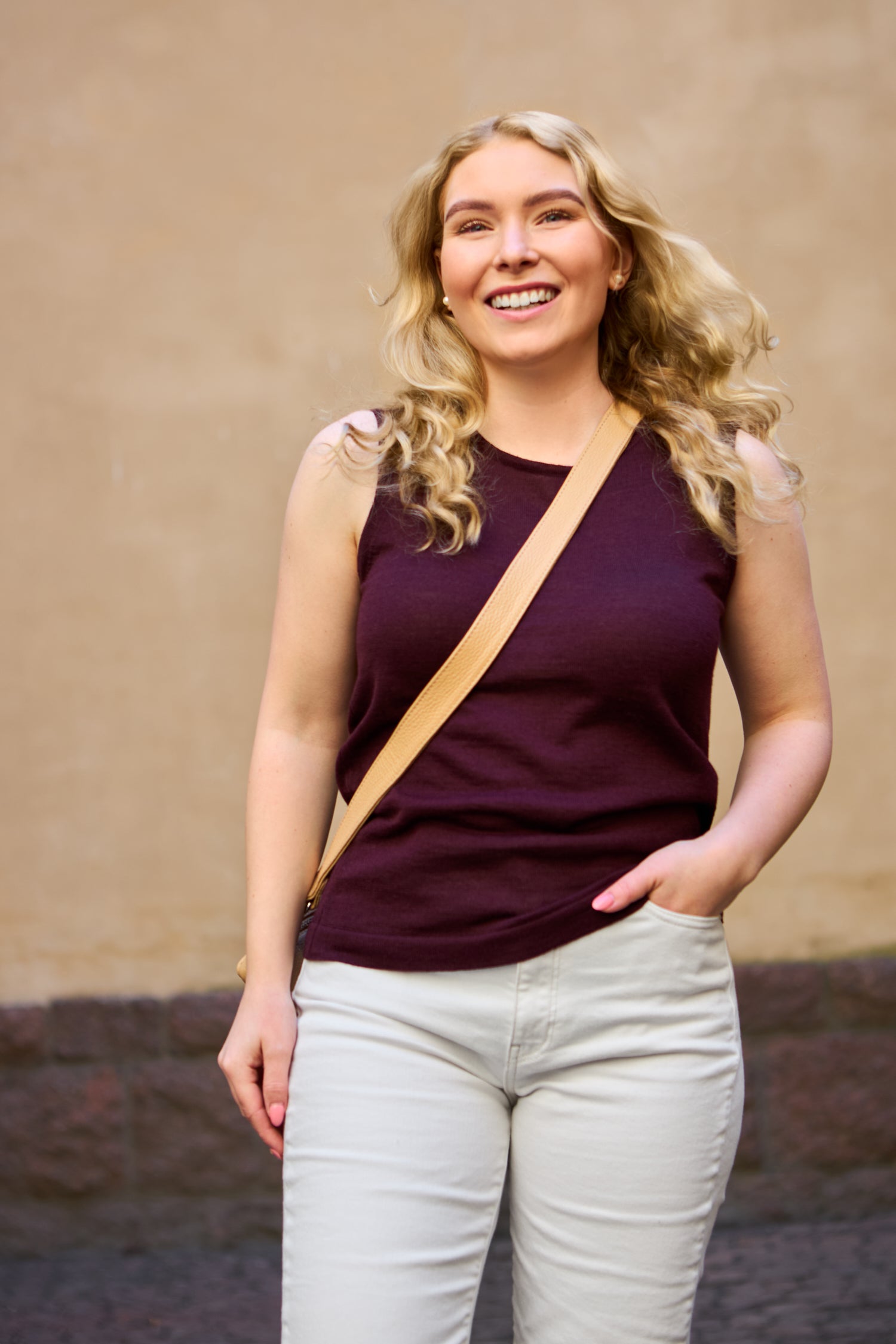Sense Knitted Top Fig