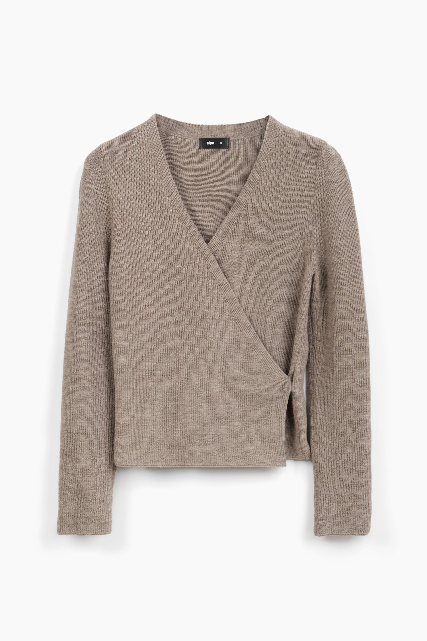 Calm Cardigan Dark Greige
