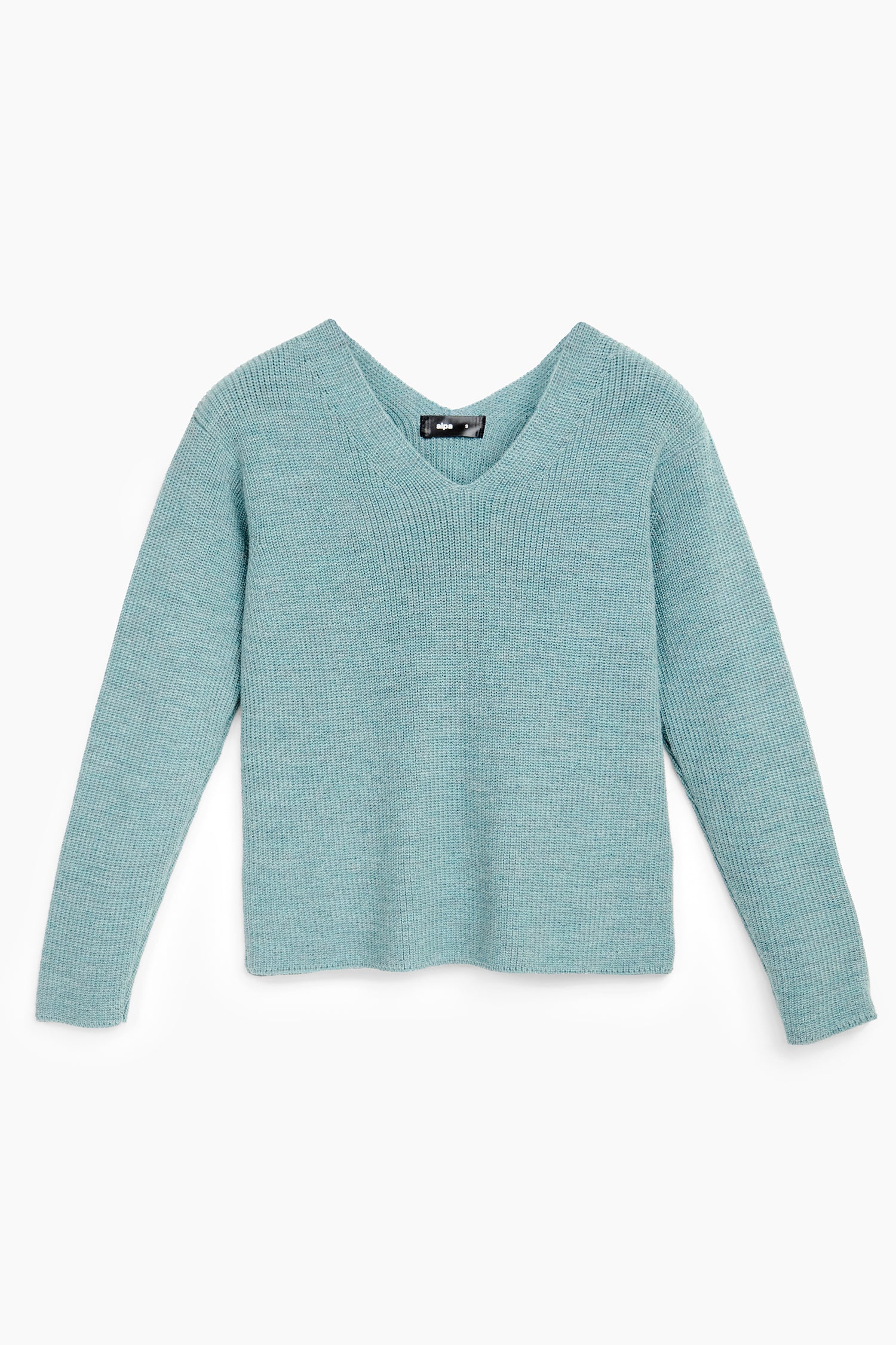 Chunky Knit Sweater Light Turquoise