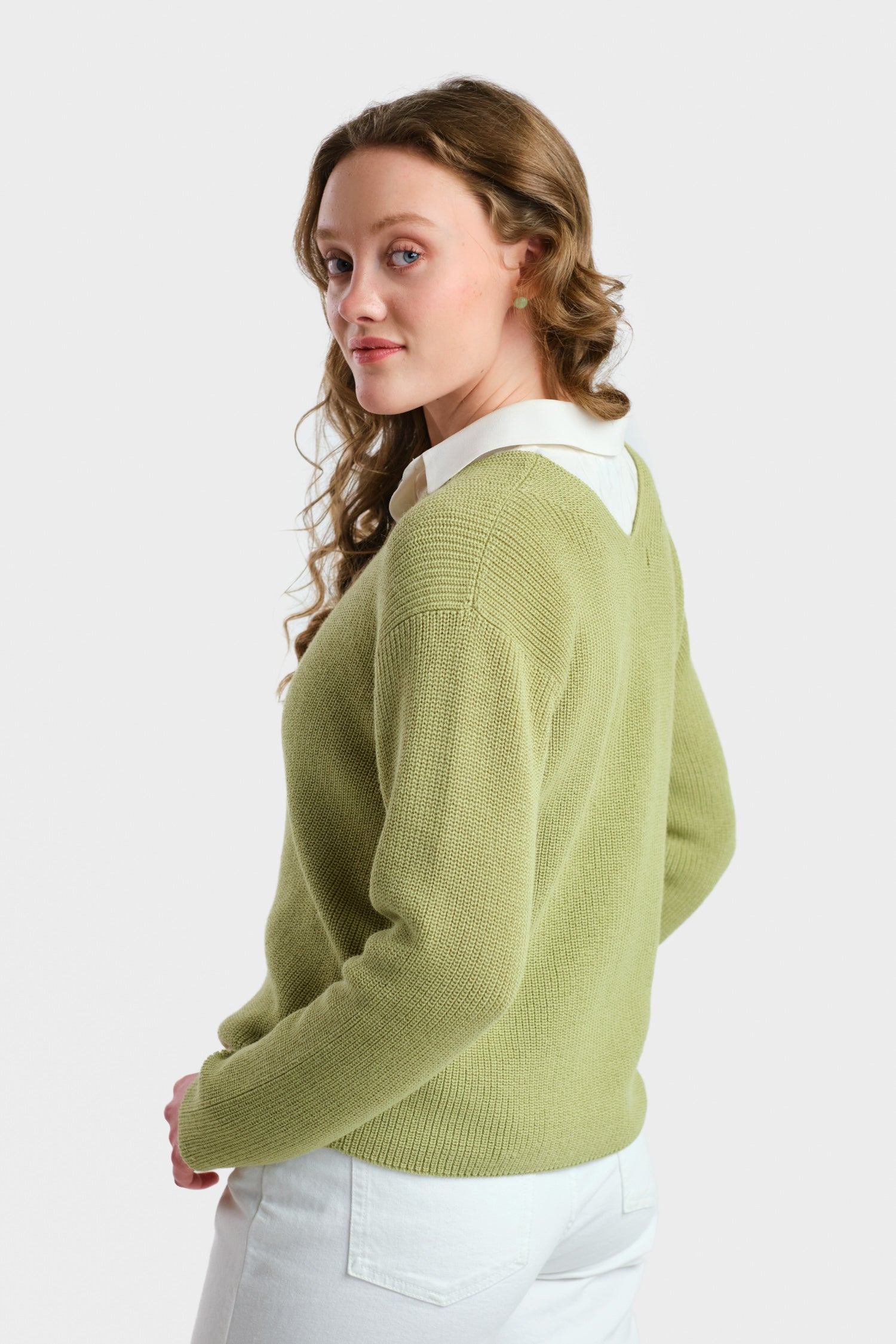 Chunky Knit Sweater Pear