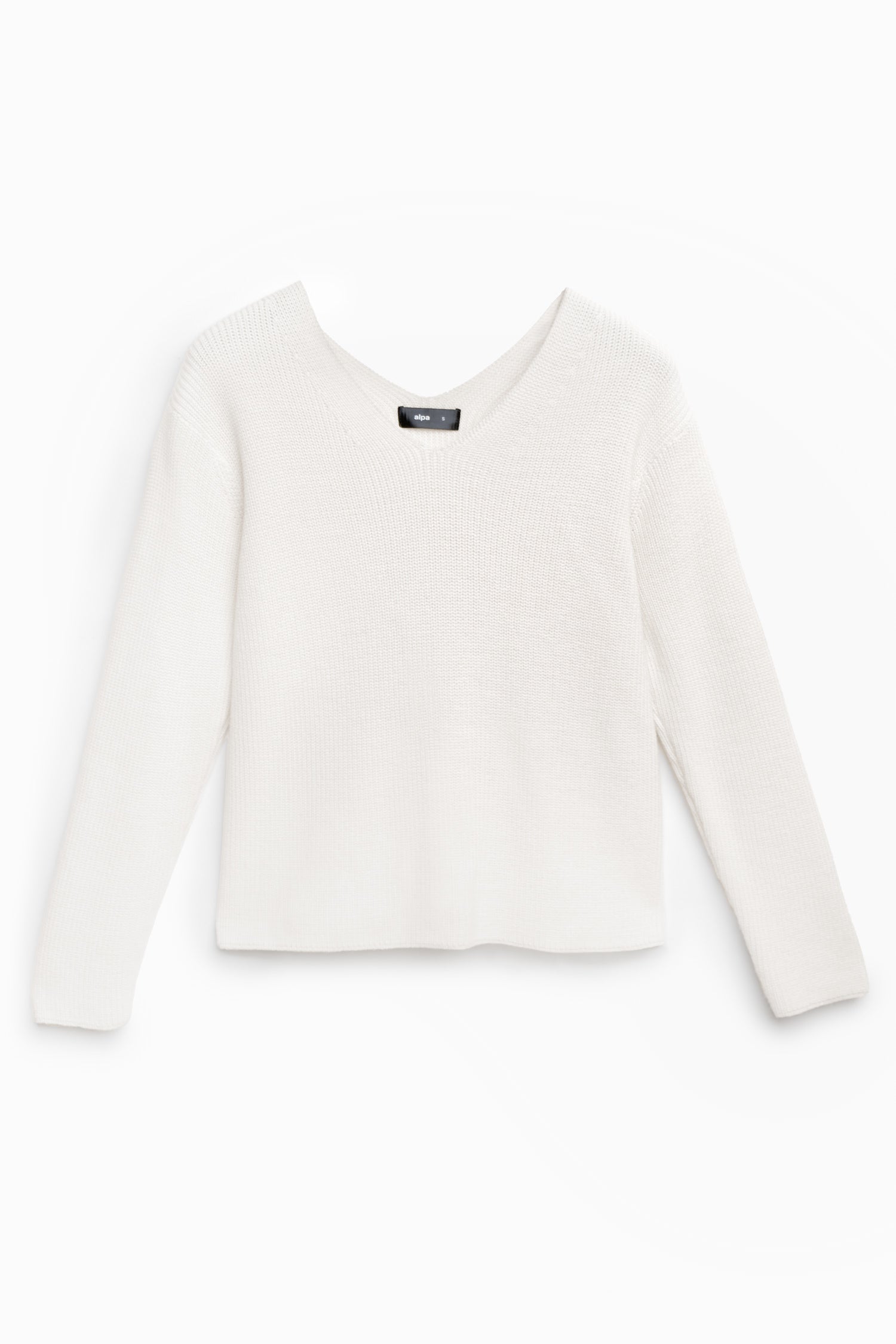 Chunky Knit Sweater White