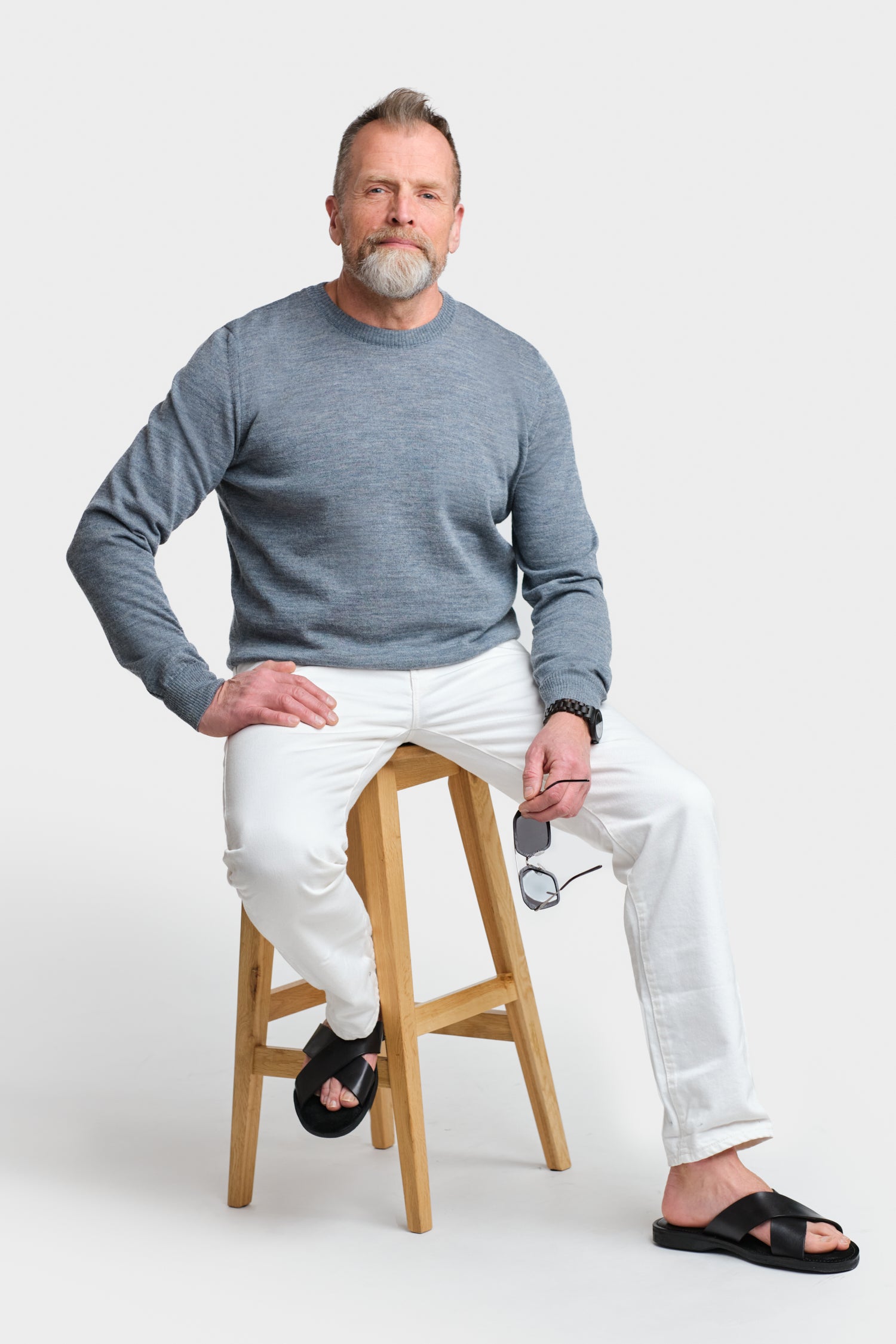 Element Knit Sweater Smoky Blue
