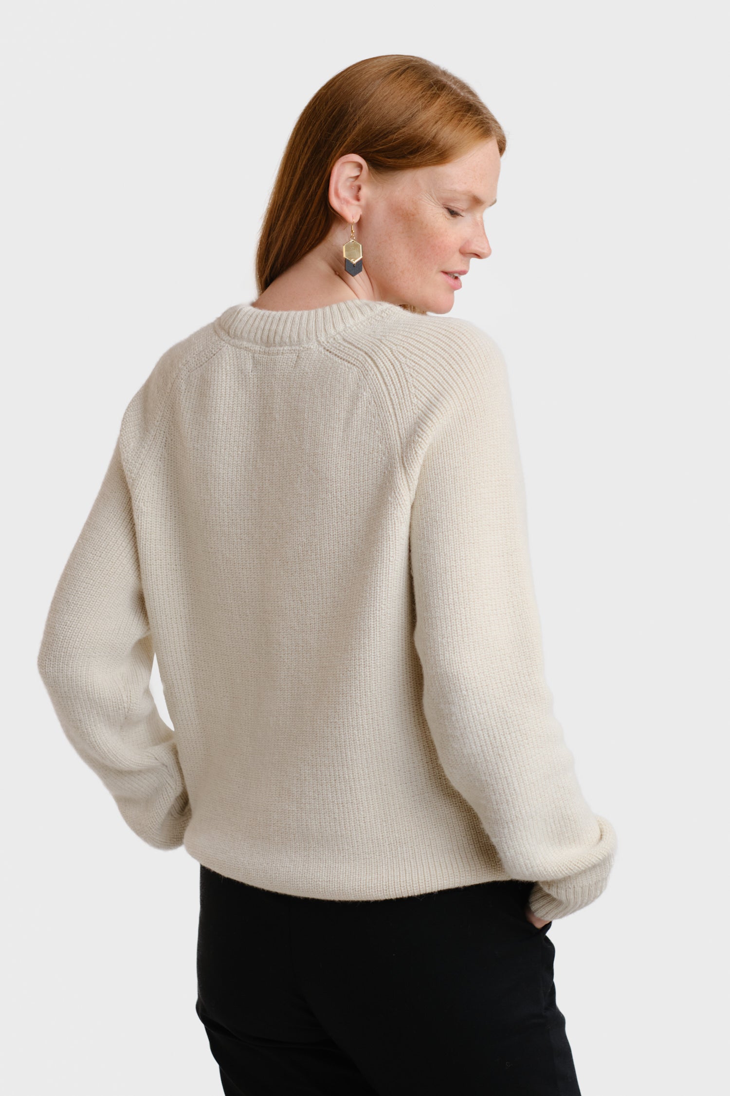 LOYAL sweater, off-white