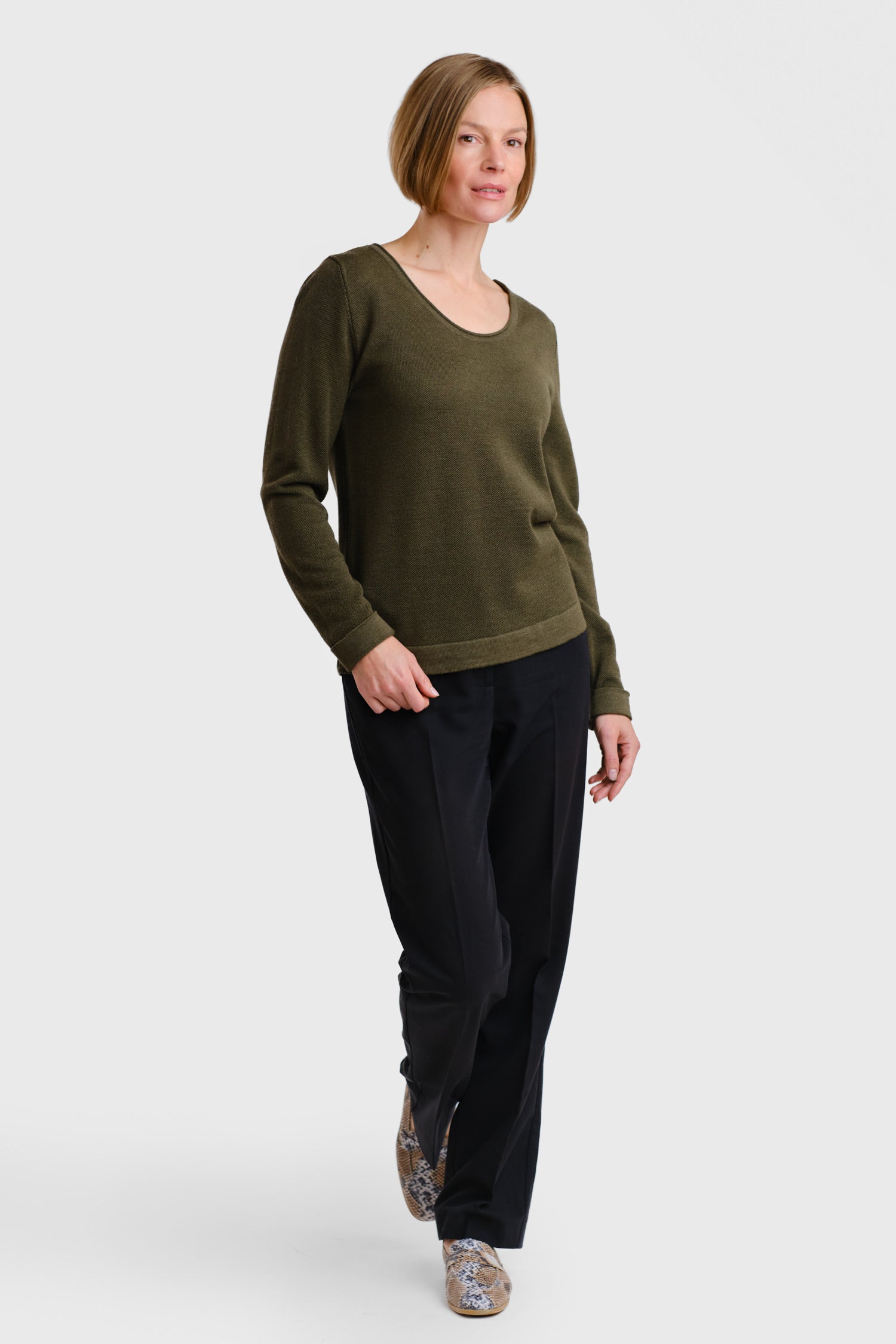 Melody Jumper Dark Olive