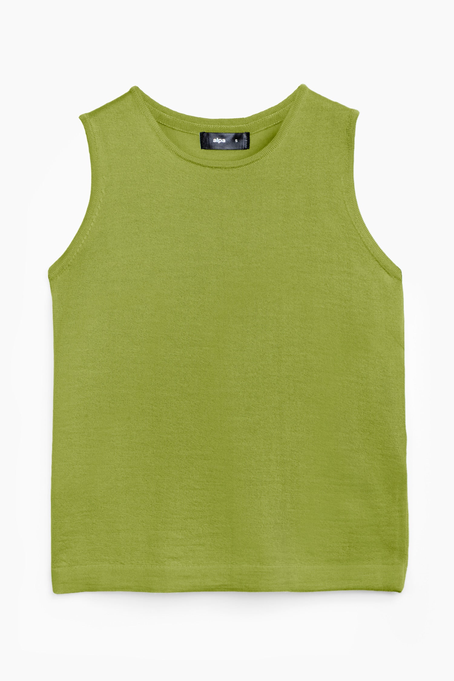 Sense Knitted Top Lime