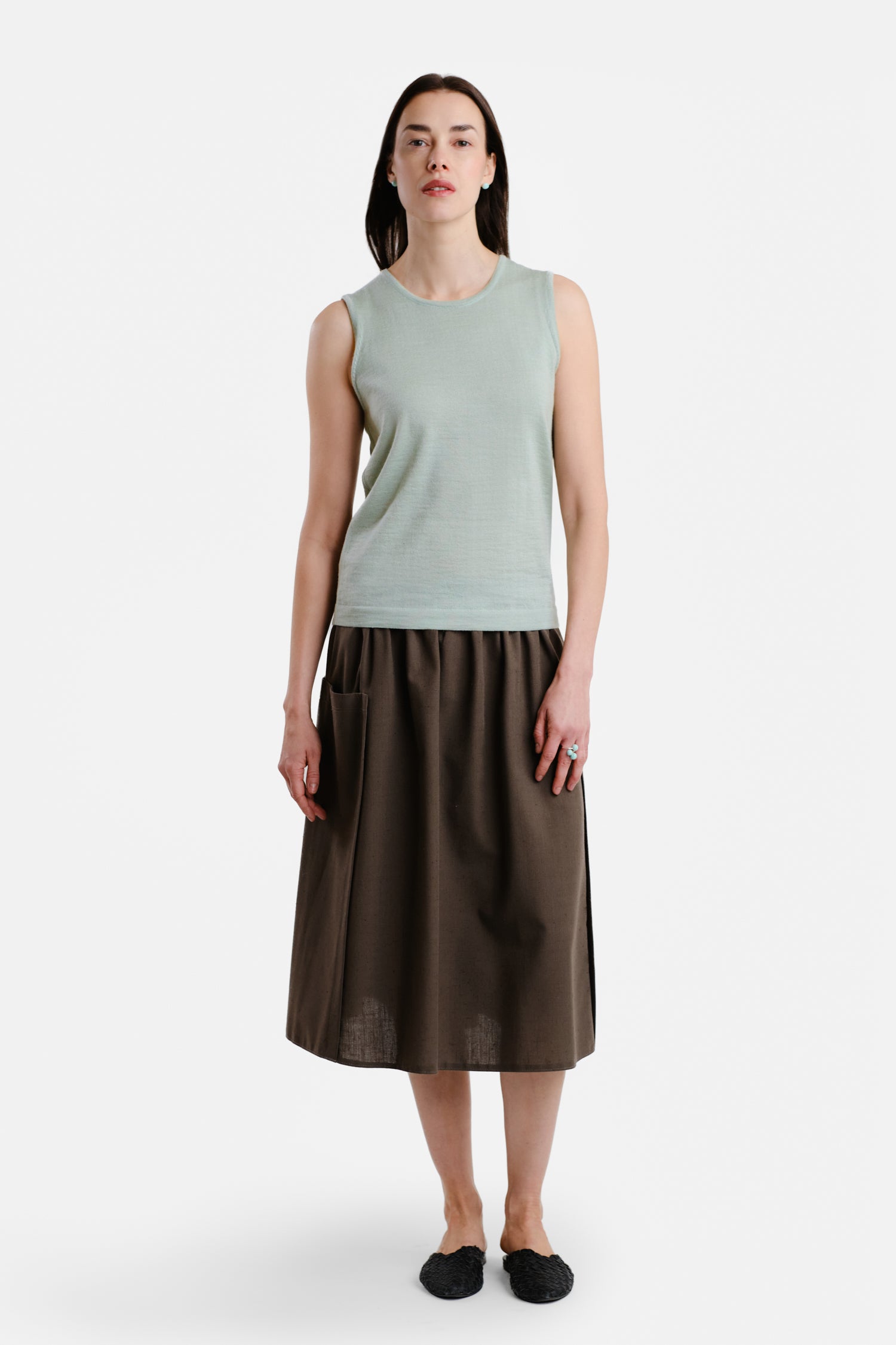 Sense Knitted Top Mint
