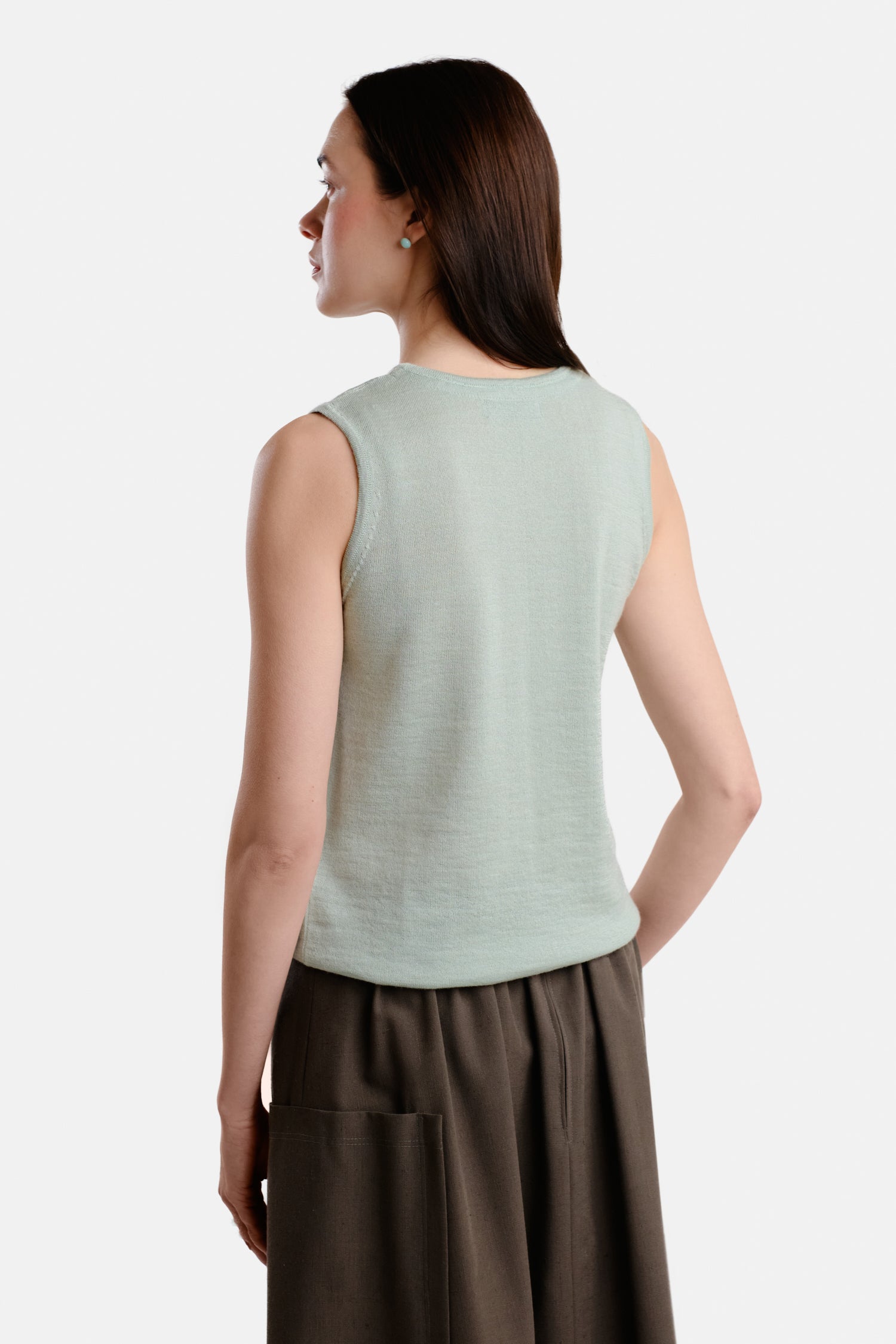 Sense Knitted Top Mint