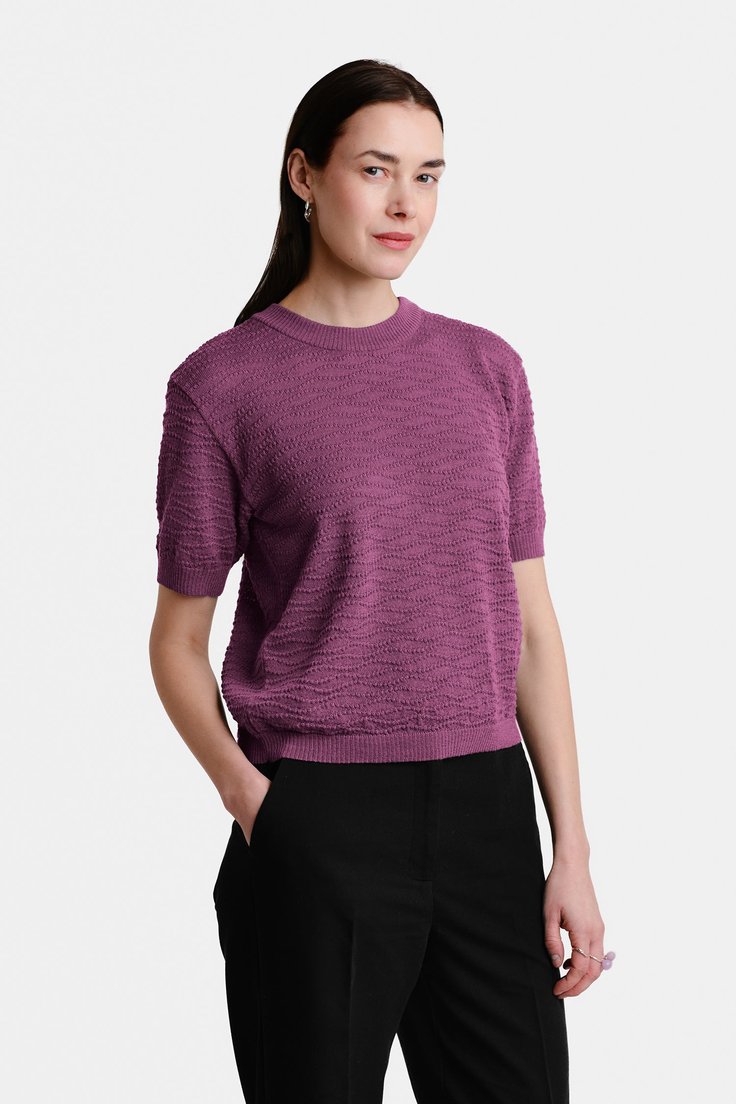 Pebble T Shirt Lilac