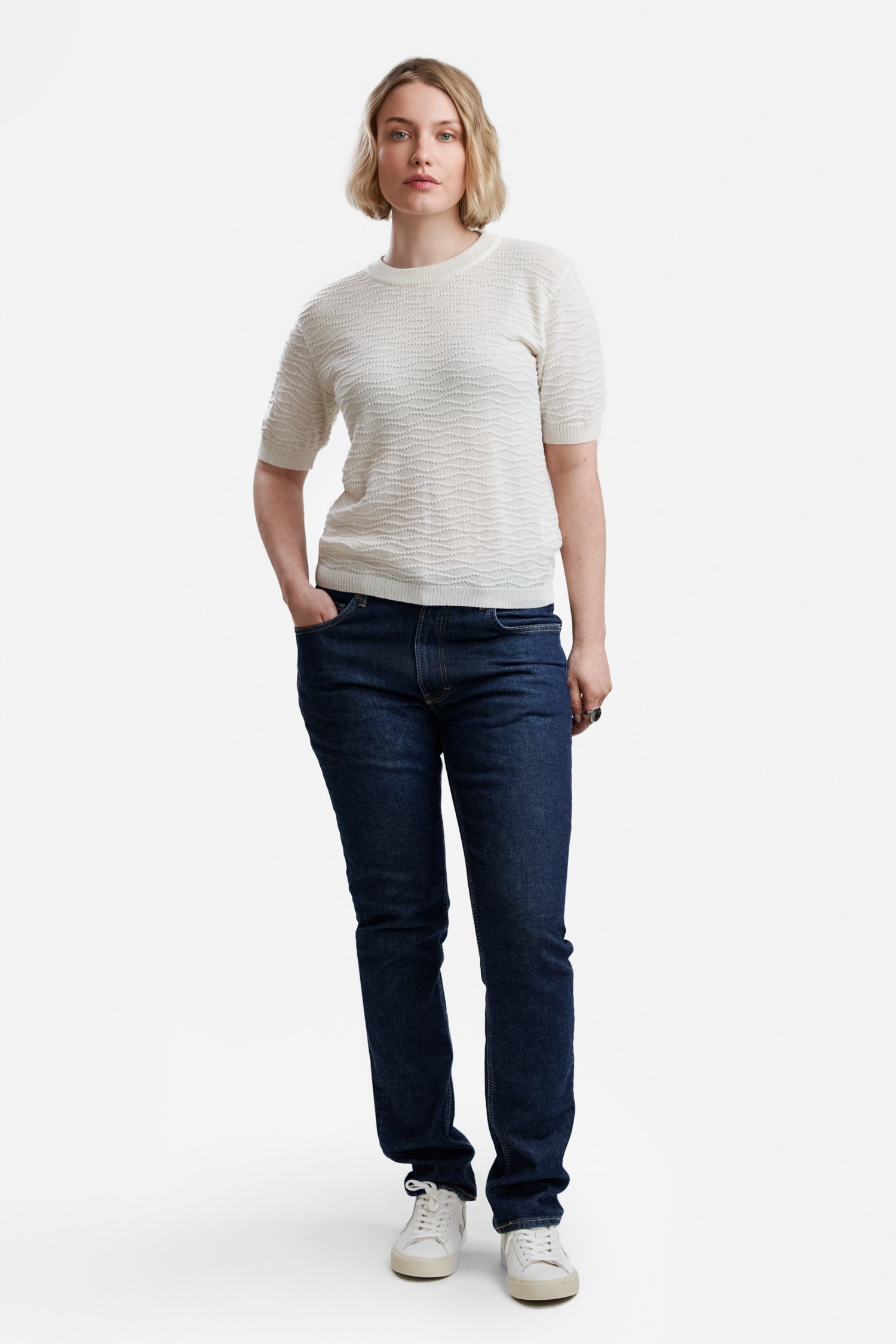 PEBBLE t-shirt, white