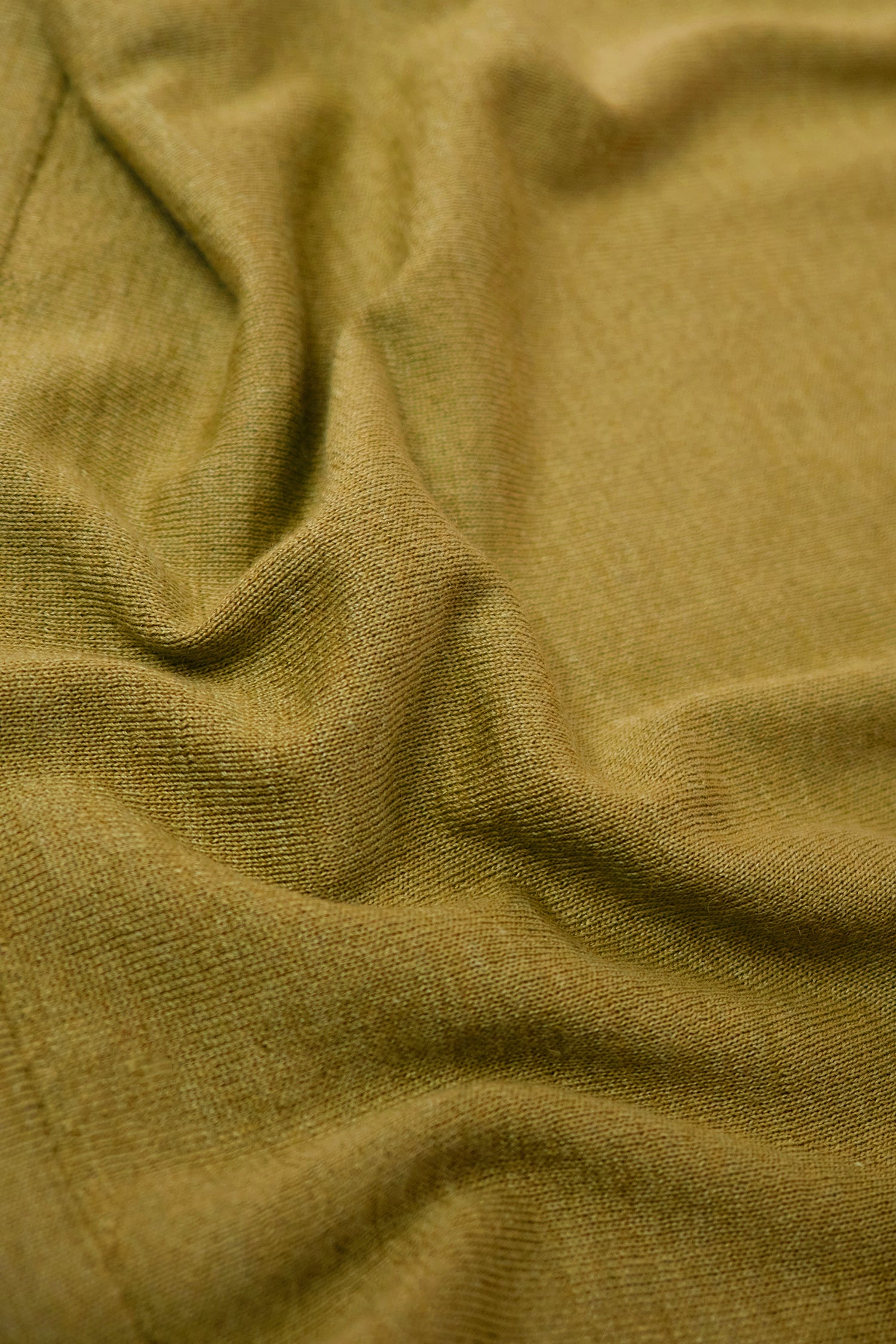 SIMPLE knit T-shirt, brass