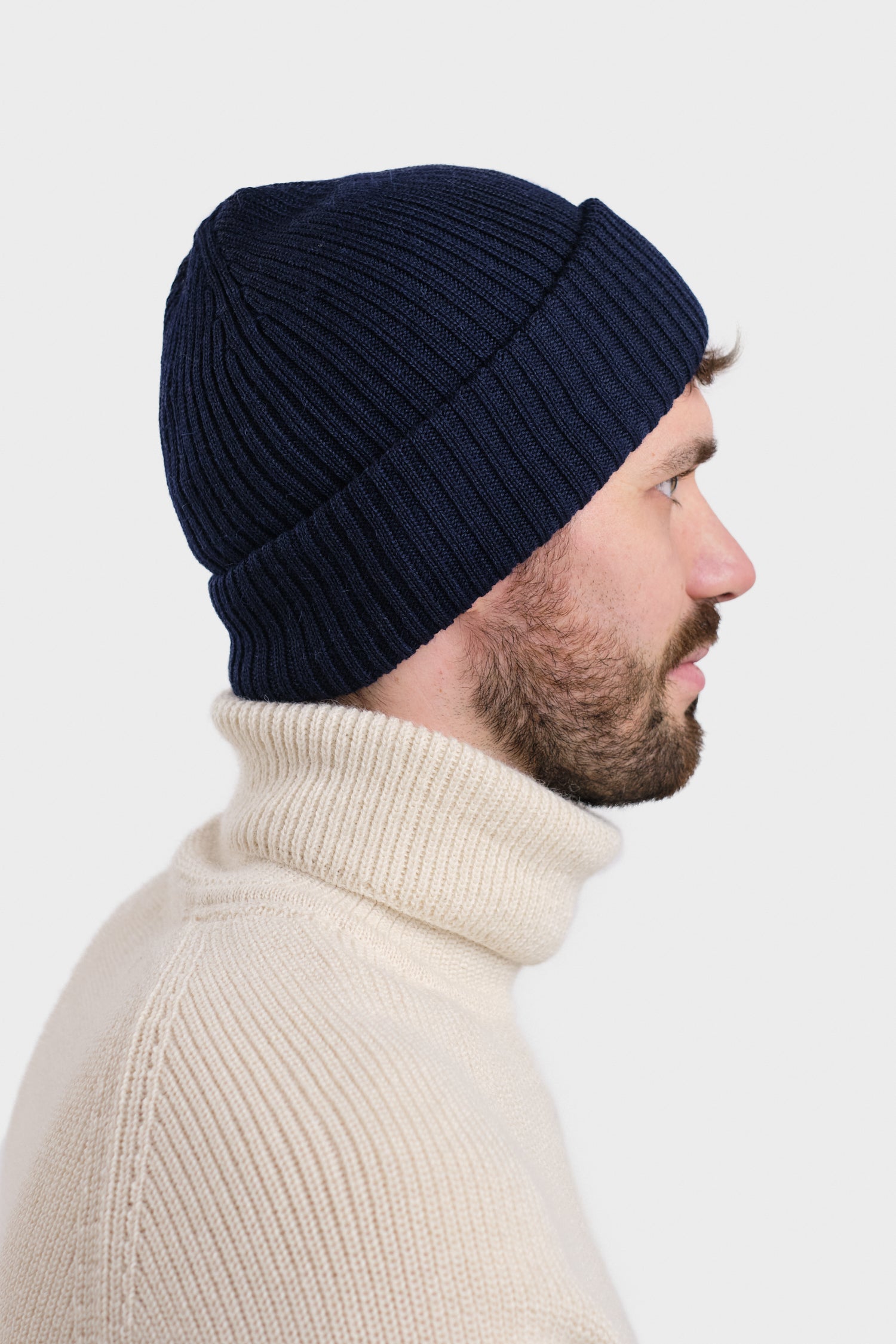 Fold Beanie Navy
