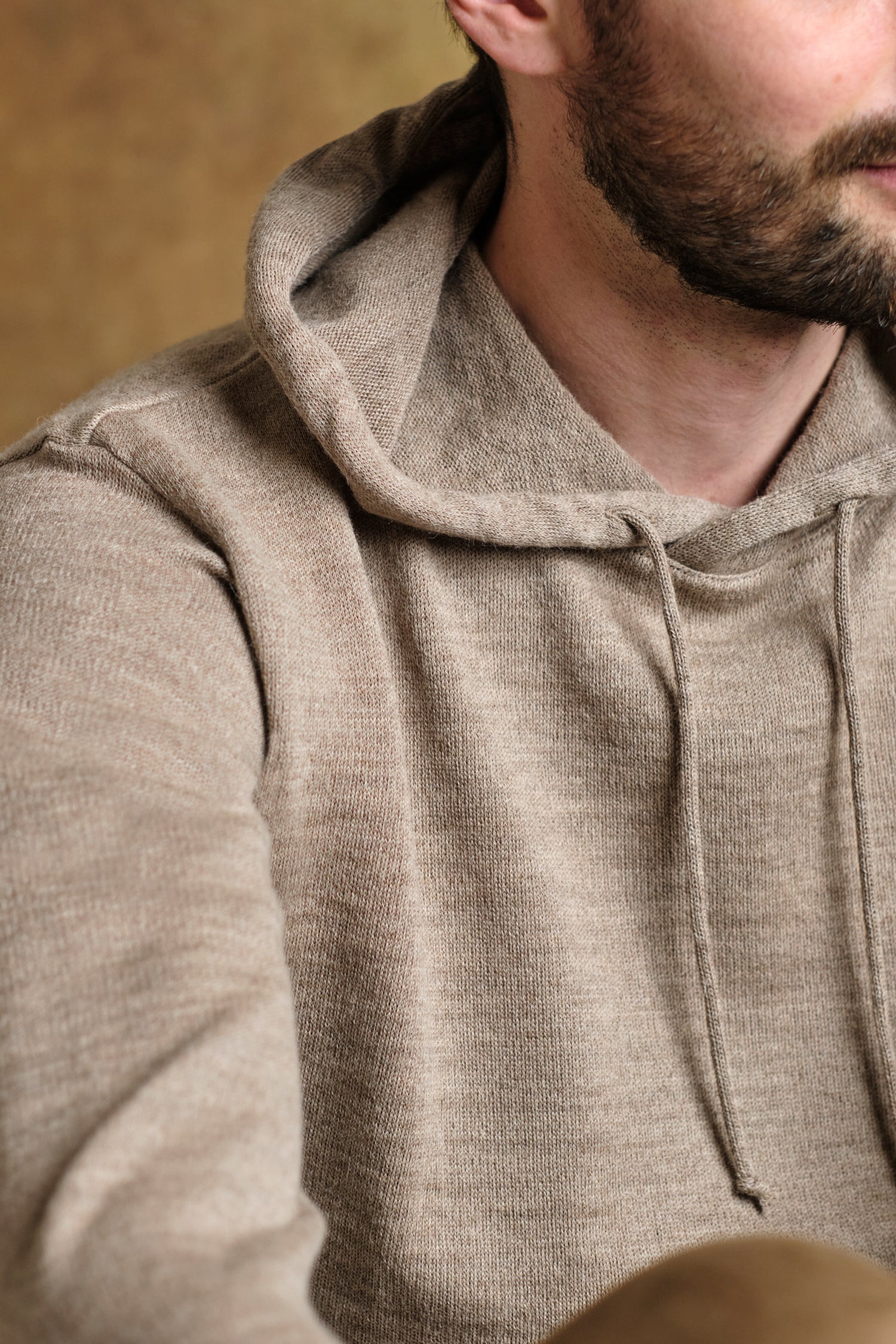 Hoodie Alpaca Hoodie Greige