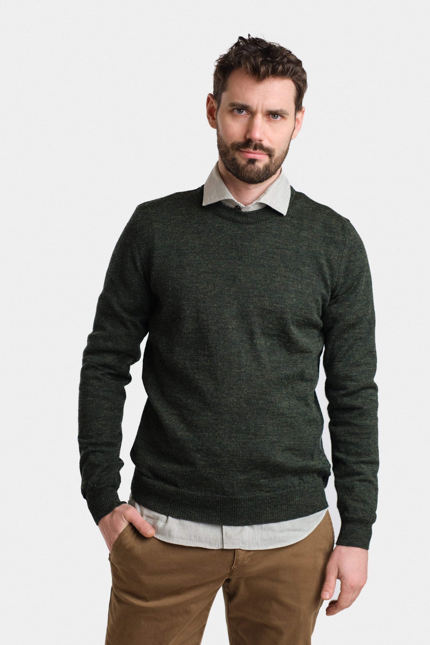 Element Knit Sweater Forest Green